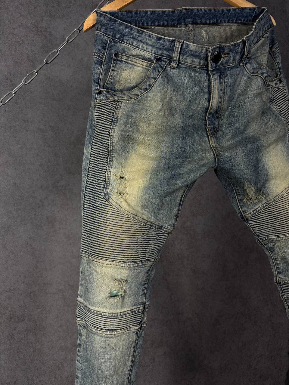 Represent Clo. Represent designer distressed jeans Size US 34 / EU 50 - 3 Thumbnail