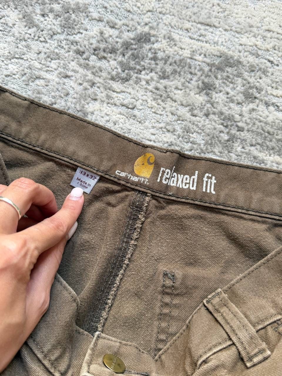Carhartt Carhartt double knee carpenter pants Size US 33 - 5 Thumbnail