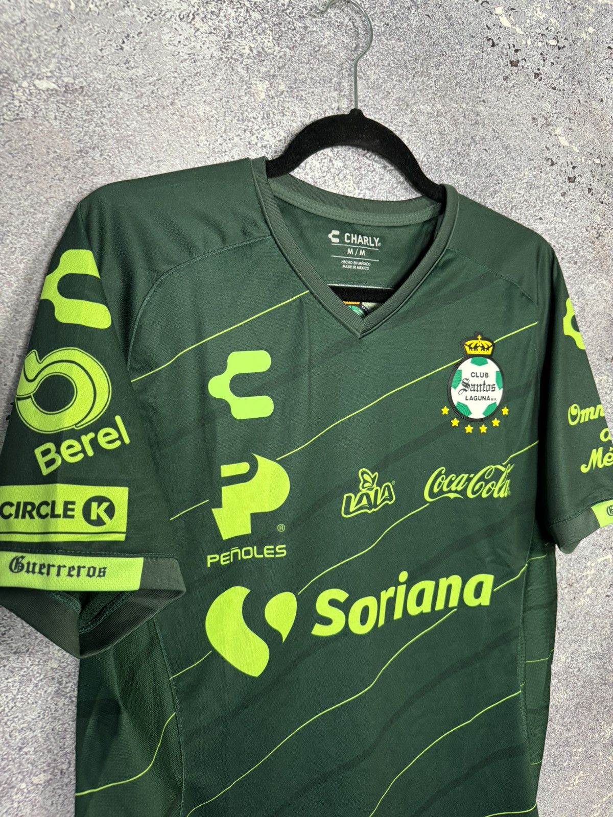 Vintage Vintage Santos Laguna 2019/20 Charly Soccer Jersey Medium Size US M / EU 48-50 / 2 - 6 Thumbnail