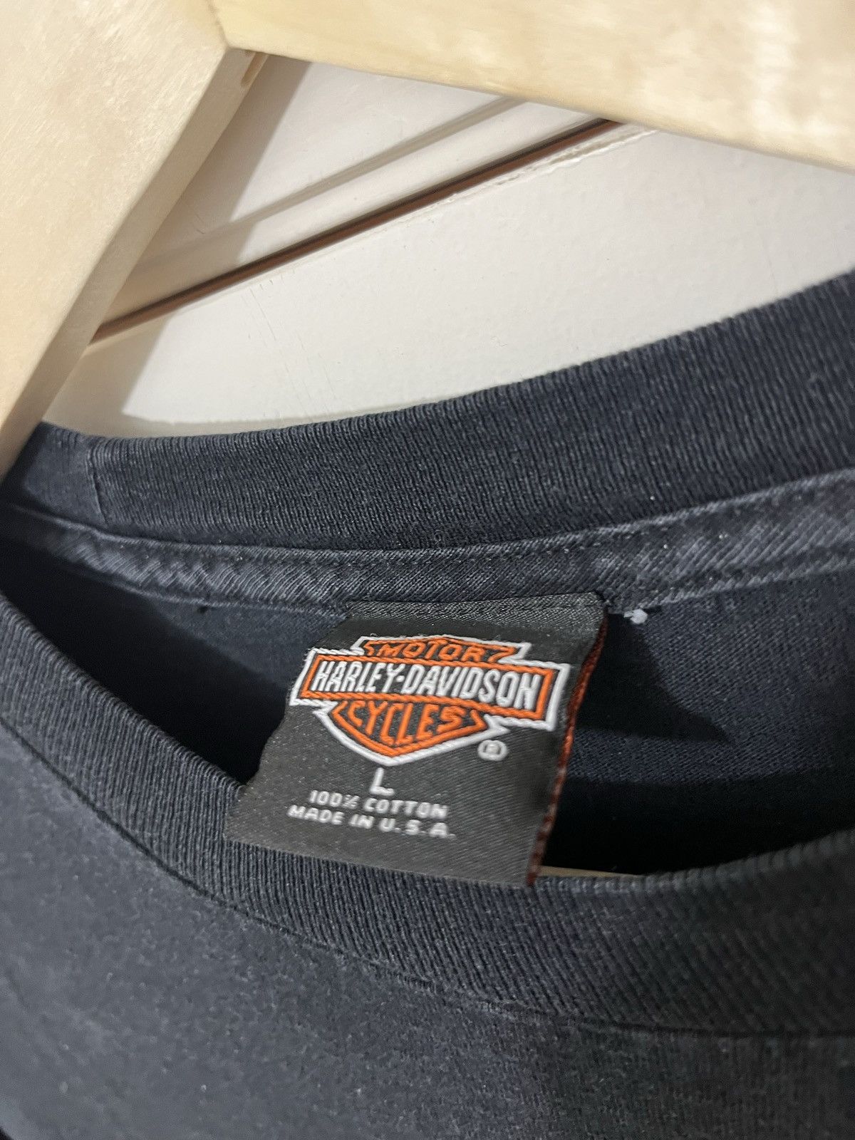 Harley Davidson Vintage 90’s Harley Davidson DUBAI U.A.E Chapter T-Shirt L Size US L / EU 52-54 / 3 - 4 Thumbnail