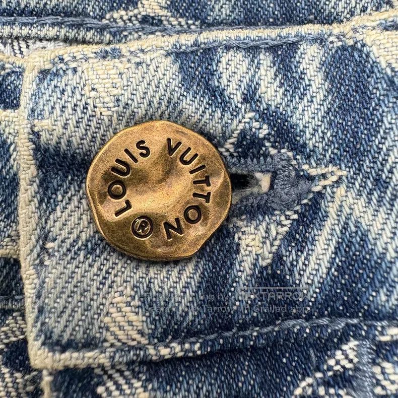 Louis Vuitton Louis Vuitton Full Print Jeans Size US 32 / EU 48 - 4 Thumbnail