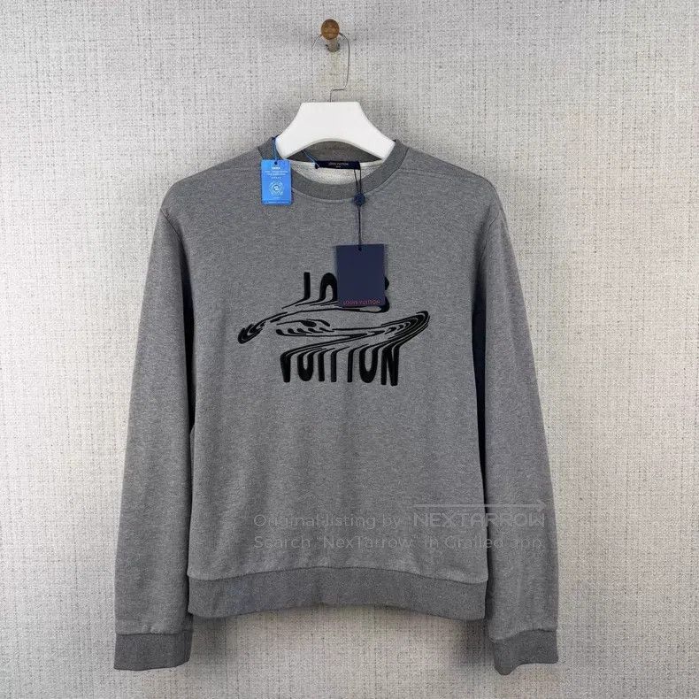 Louis Vuitton Louis Vuitton Embroidered twisted logo casual sweatshirt Size US XS / EU 42 / 0 - 1 Thumbnail