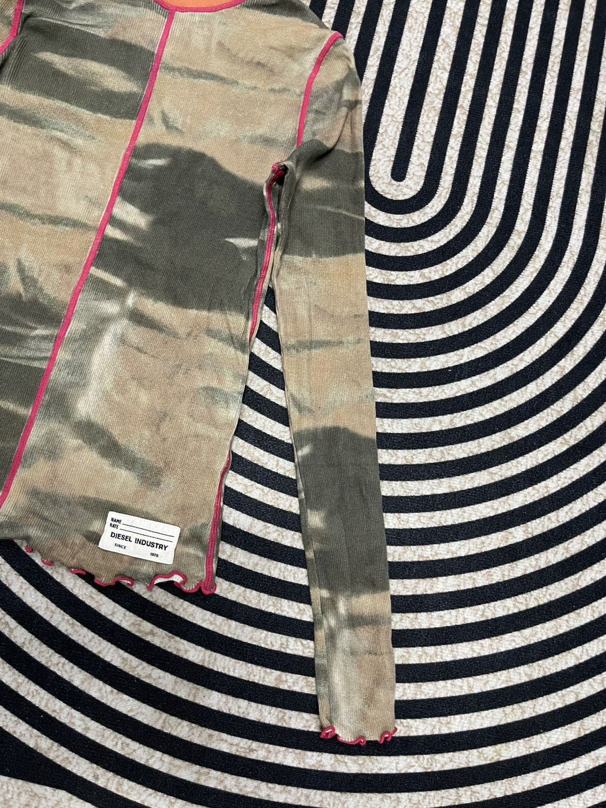 Diesel 2000s DIESEL T-SWAINY TANK TOP MULTICOLOUR STRETCHABLE TEES Size M / US 6-8 / IT 42-44 - 4 Thumbnail
