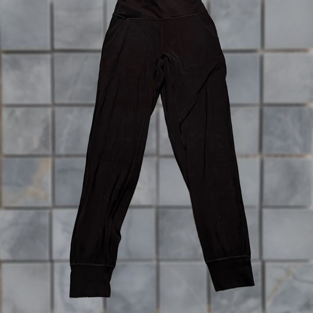 Lululemon Lululemon Pants Womens 2 Align Joggers Hi Rise Full Length 27" Black Regular W5co2s ** Size 26" / US 2 / IT 38 - 1 Thumbnail