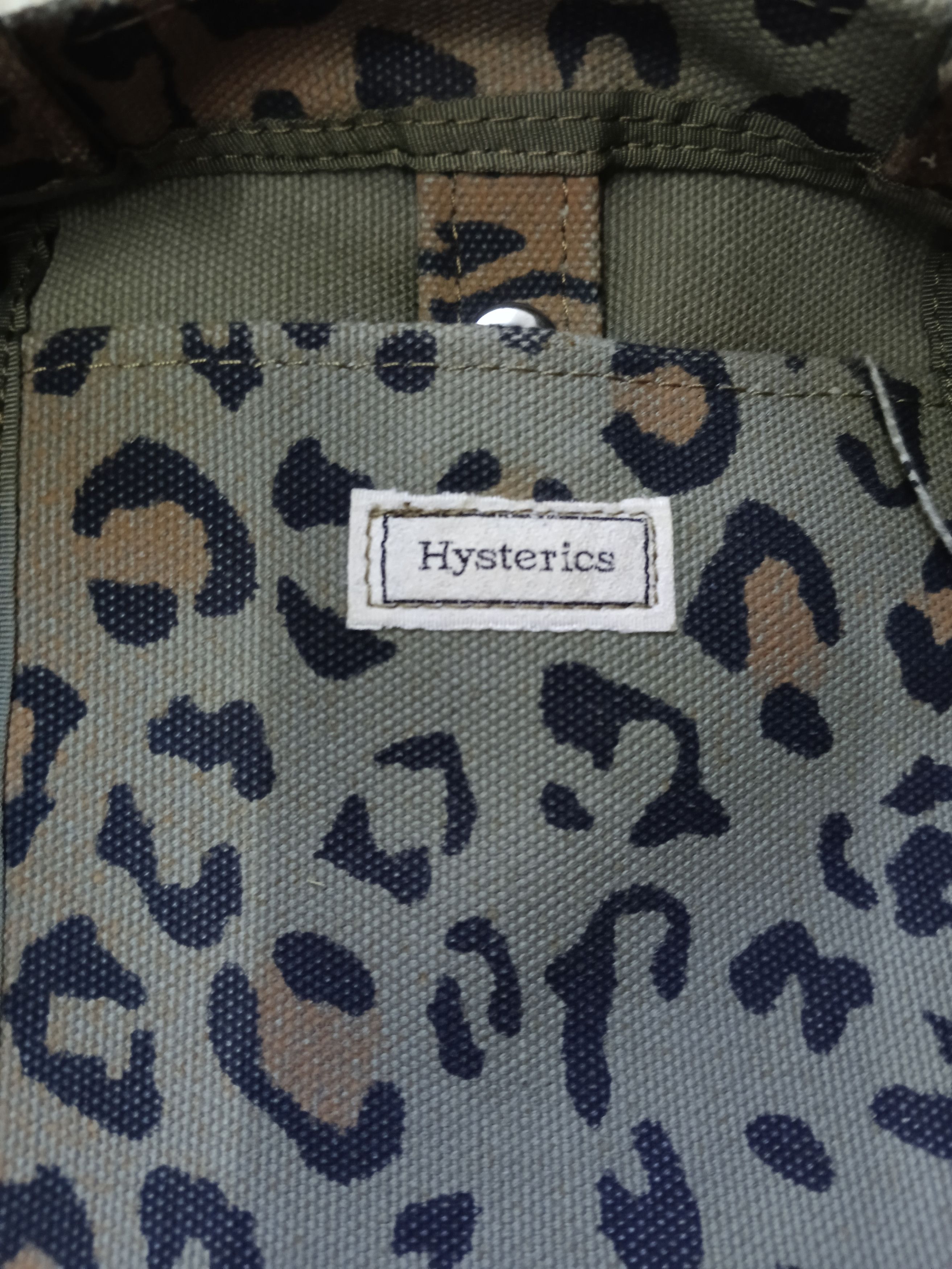 Hysteric Glamour HYSTERIC LEOPORD HARD CANVAS TOTE BAG Size ONE SIZE - 9 Thumbnail
