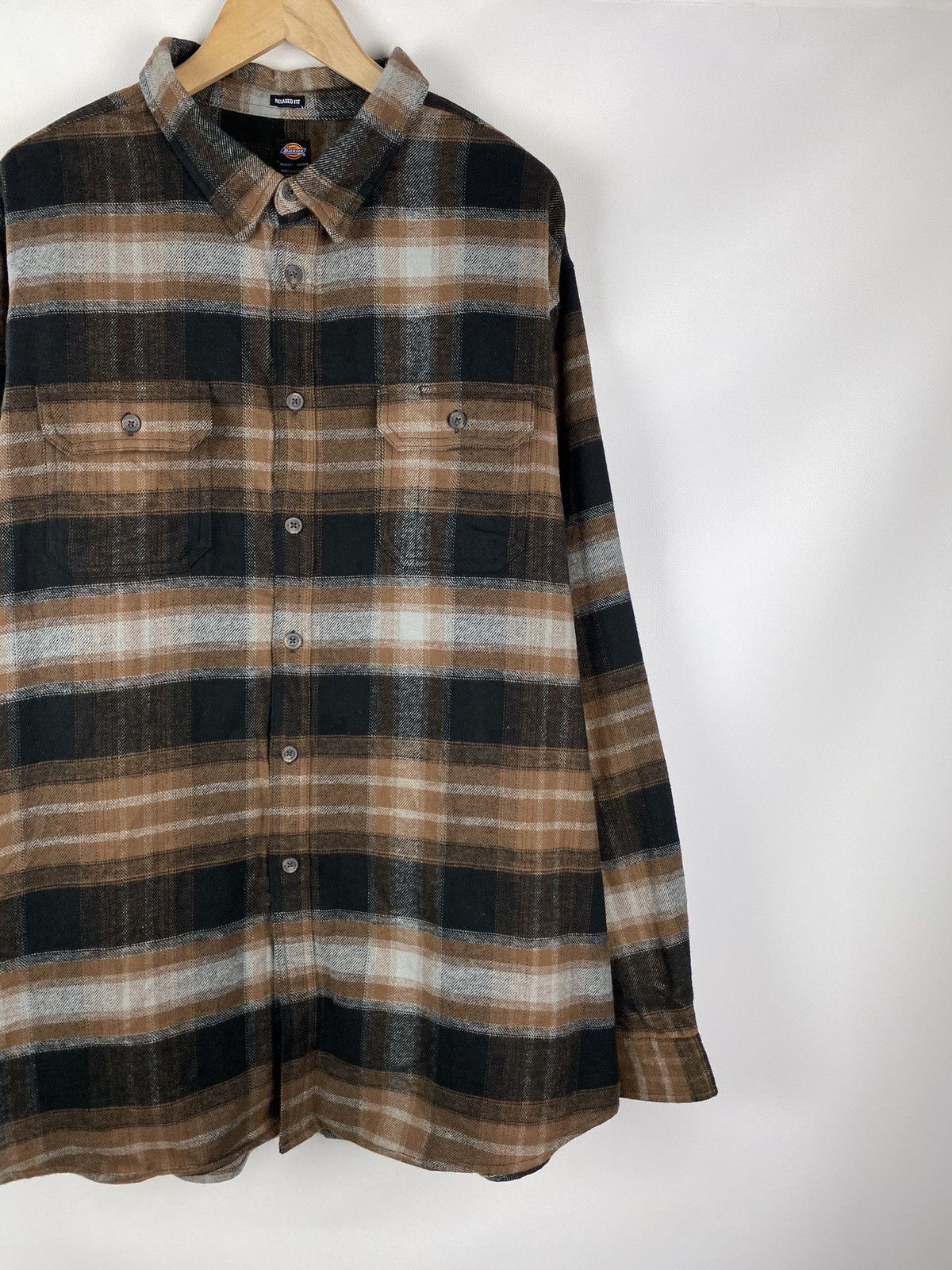 Dickies Dickies men’s checked flannel button up shirt size 3XL Size US XXL / EU 58 / 5 - 3 Thumbnail