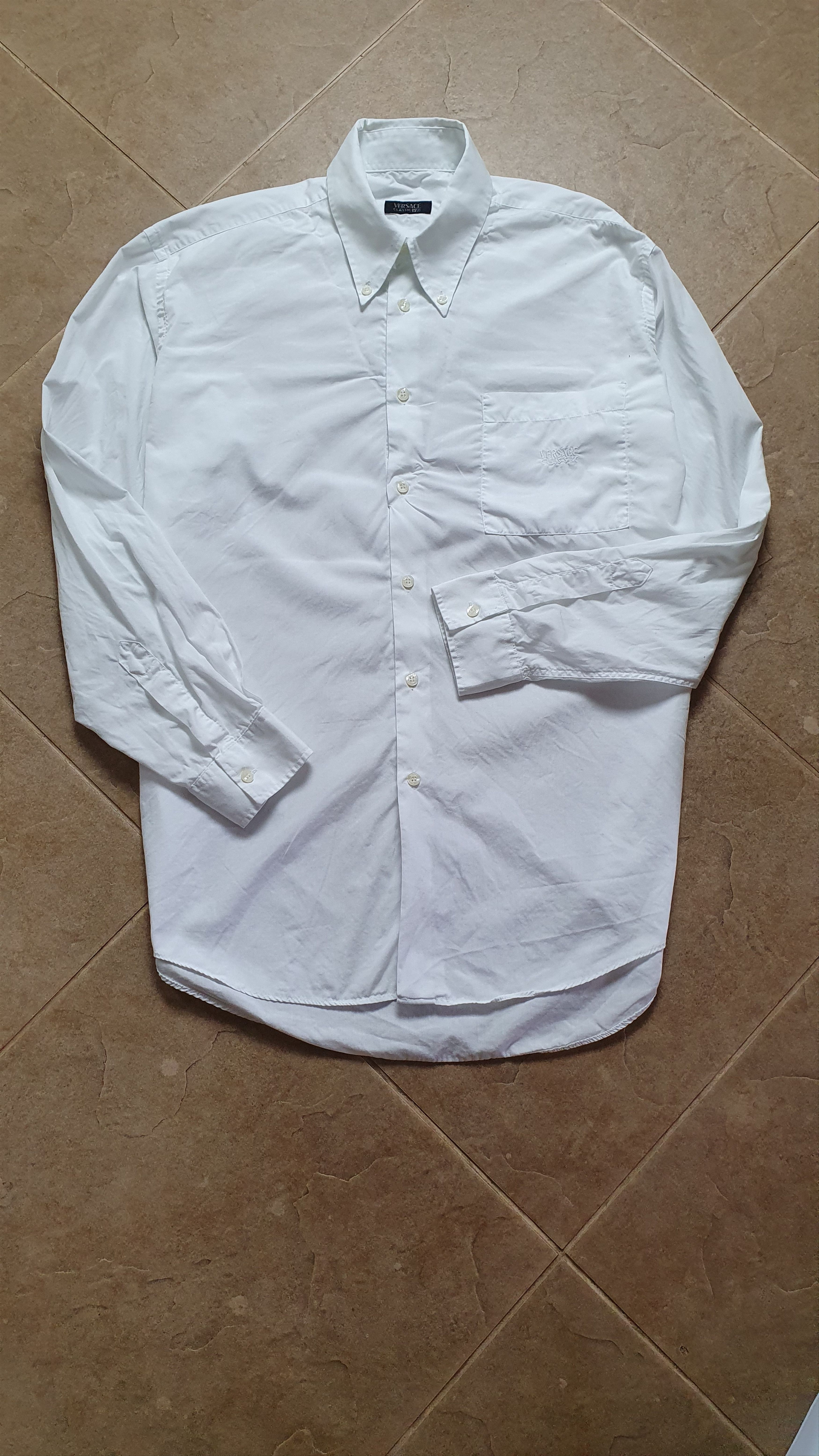 Versace Shirt Versace Classic Gianni Versace shirts White Size L Size US L / EU 52-54 / 3 - 1 Thumbnail