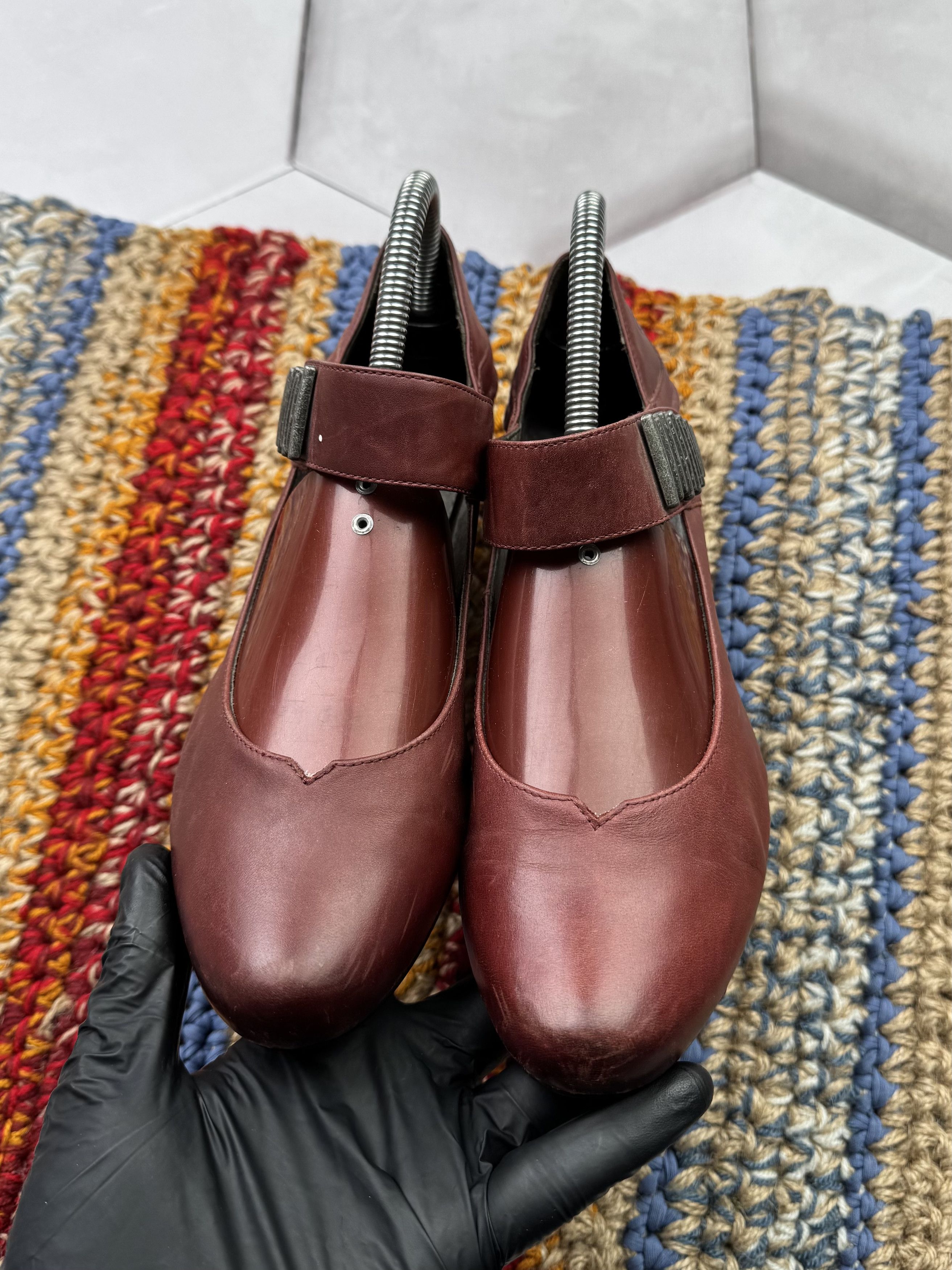 Vintage Vintage Leather Platform Shoes (ES9) Size US 8 / IT 38 - 8 Thumbnail