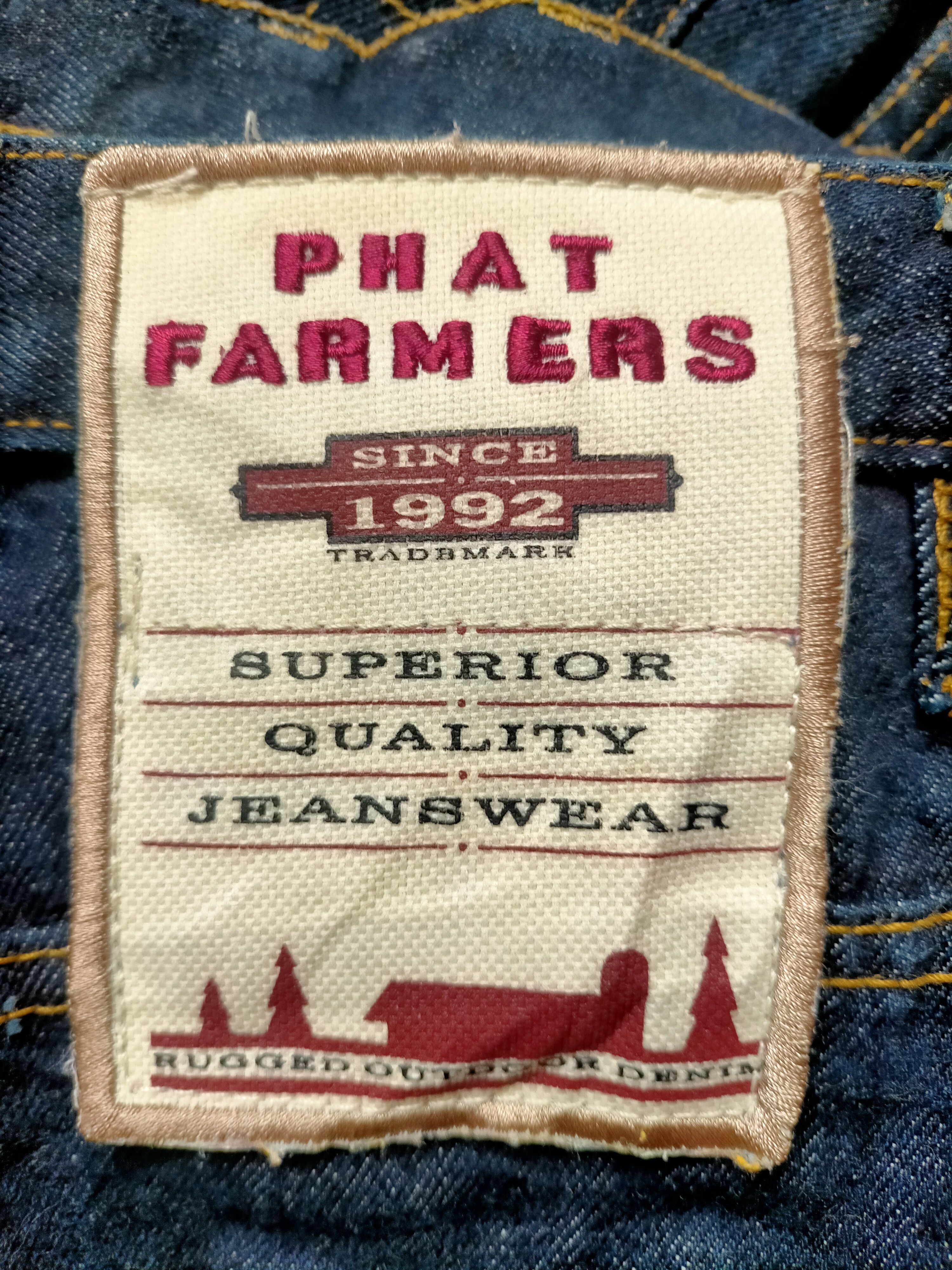 JNCO Phat Farmer Carpenter Baggy Jeans Hip Hop Style Size US 30 / EU 46 - 18 Thumbnail