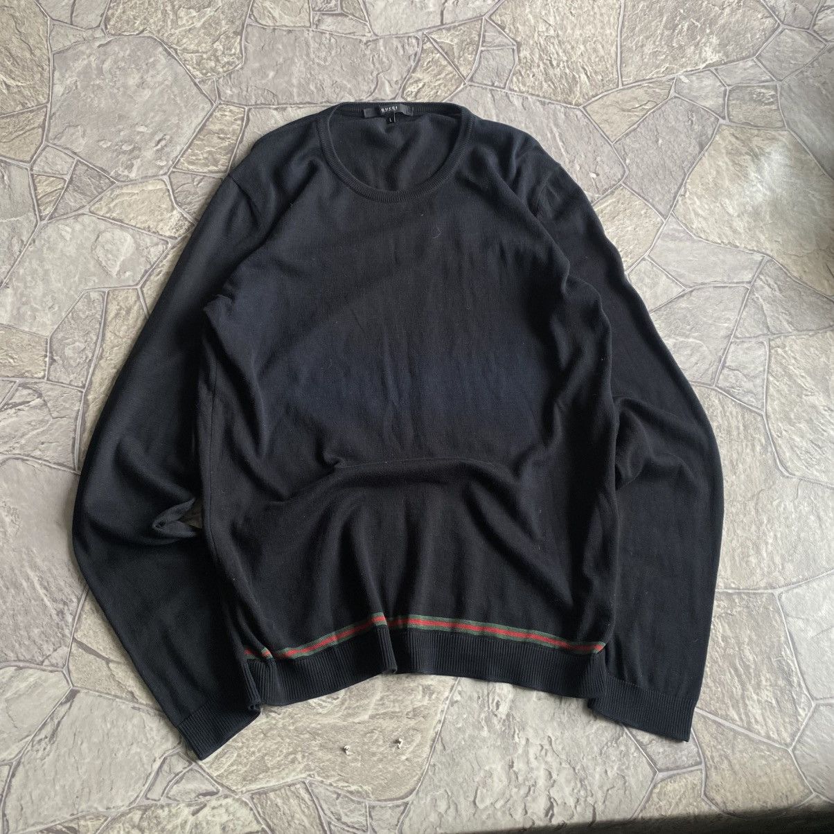Gucci Gucci Sweater Wool Luxury Size US L / EU 52-54 / 3 - 1 Thumbnail