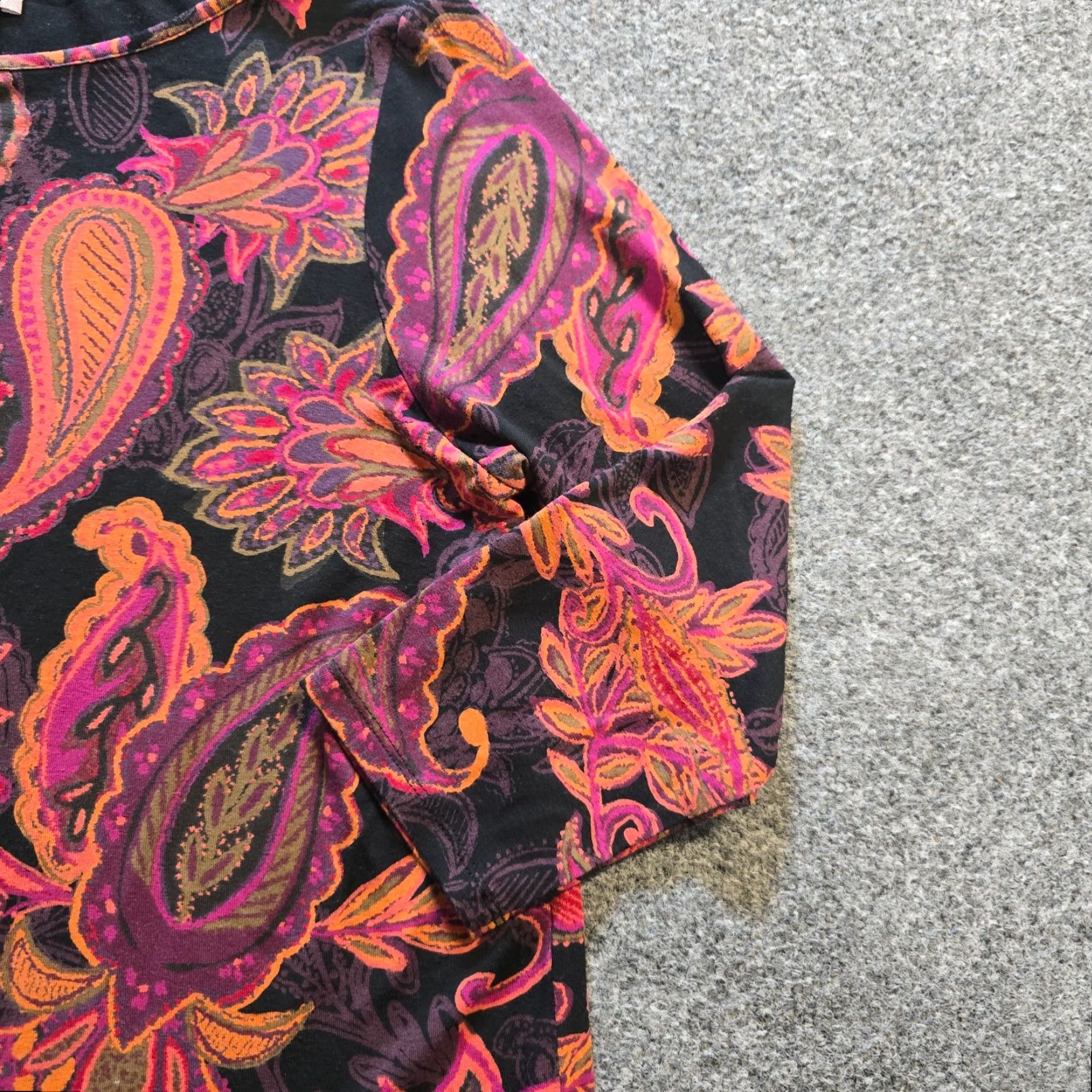 J. Jill **Pink Petite J. Jill Women's 3/4 Sleeve Stretch Paisley Blouse** User: Pink Petite J. Jill Women's 3/4 Sleeve Stretch Paisley Blouse Size S / US 4 / IT 40 - 4 Thumbnail