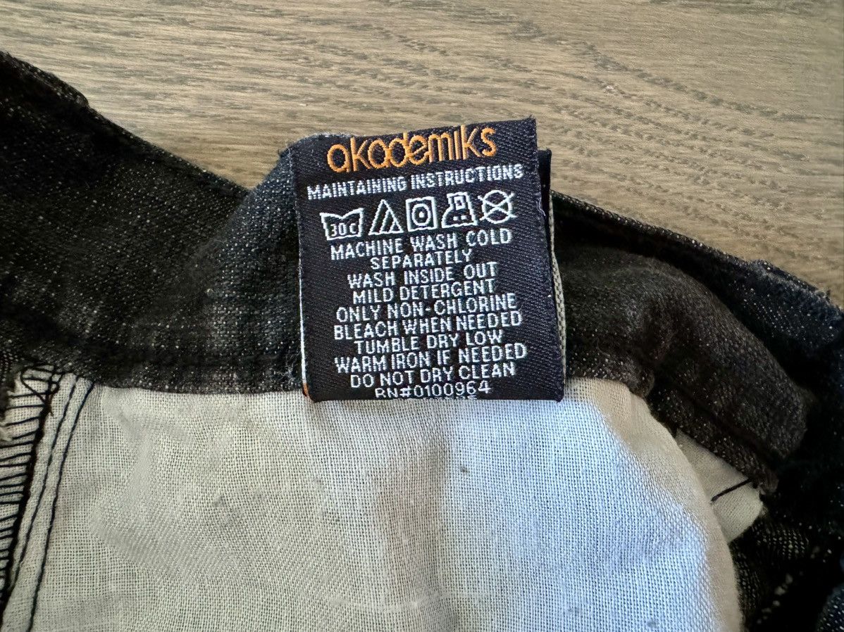 Akademiks × Vintage Akademiks Vintage Straight Leg Jeans Size US 32 / EU 48 - 10 Thumbnail