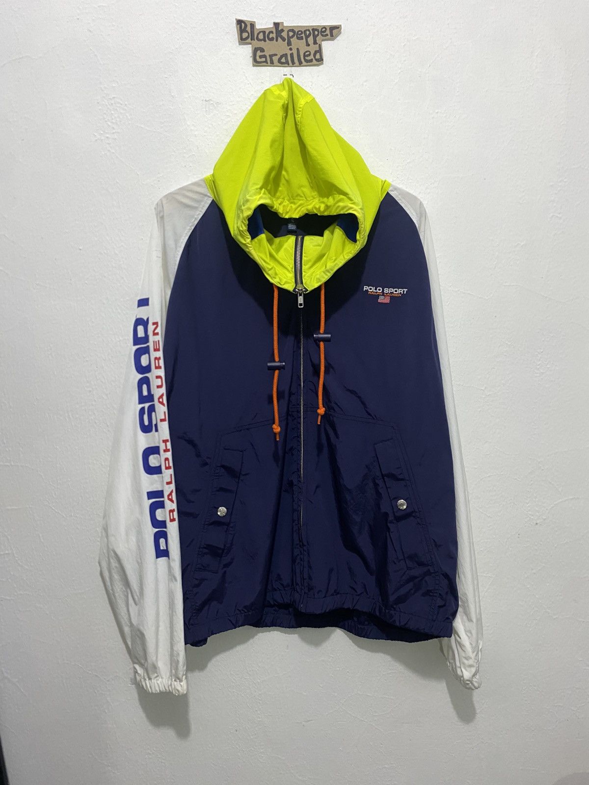Polo Ralph Lauren Polo Sport Ralph Lauren Light Jacket Size US XL / EU 56 / 4 - 1 Thumbnail