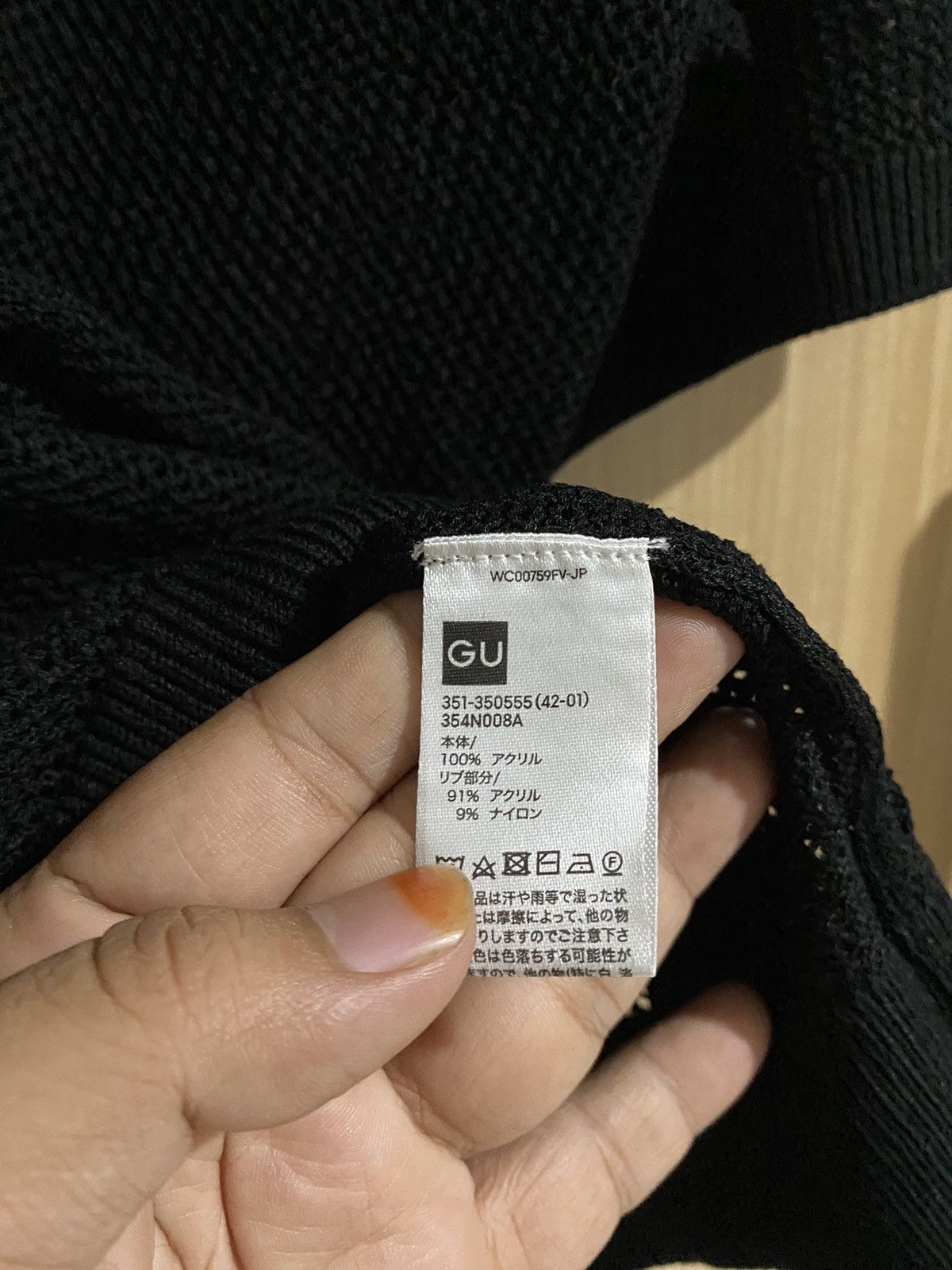 If Six Was Nine × Japanese Brand × Le Grande Bleu (L.G.B.) 2000s gu mesh polo t-shirt ifsixwasnine lgb Size US L / EU 52-54 / 3 - 9 Thumbnail