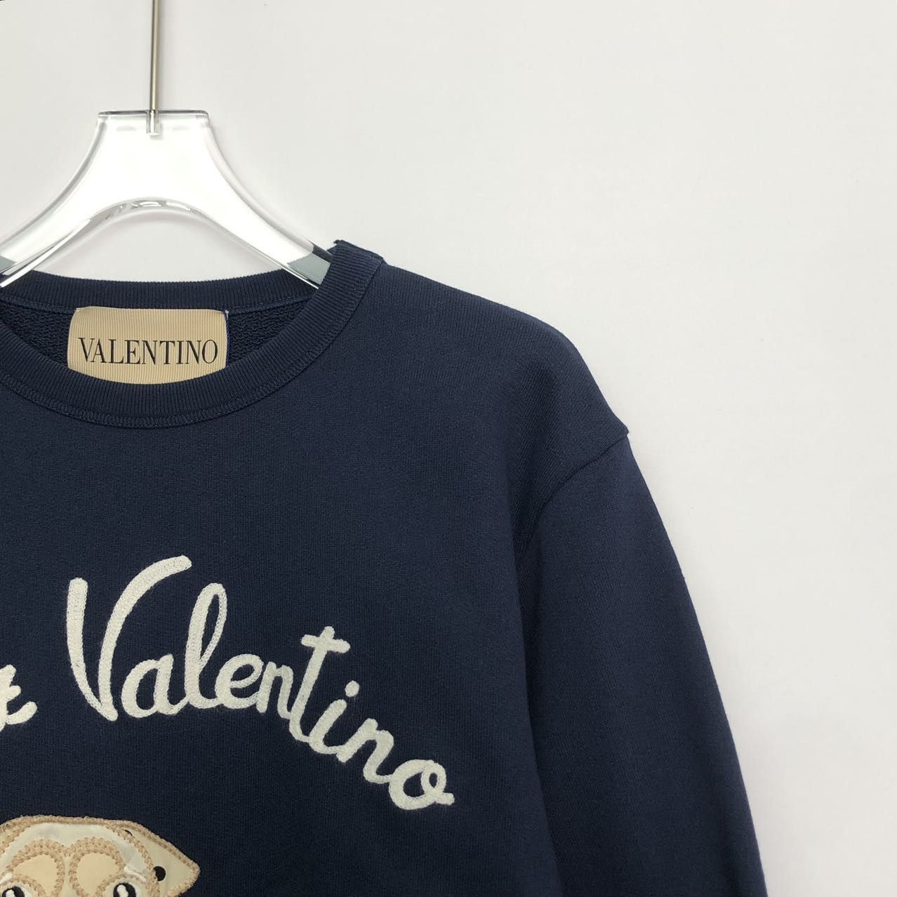 Valentino Valentino Shoulder Long Sleeve Knit Sweater K26WX Size L / US 10 / IT 46 - 3 Thumbnail