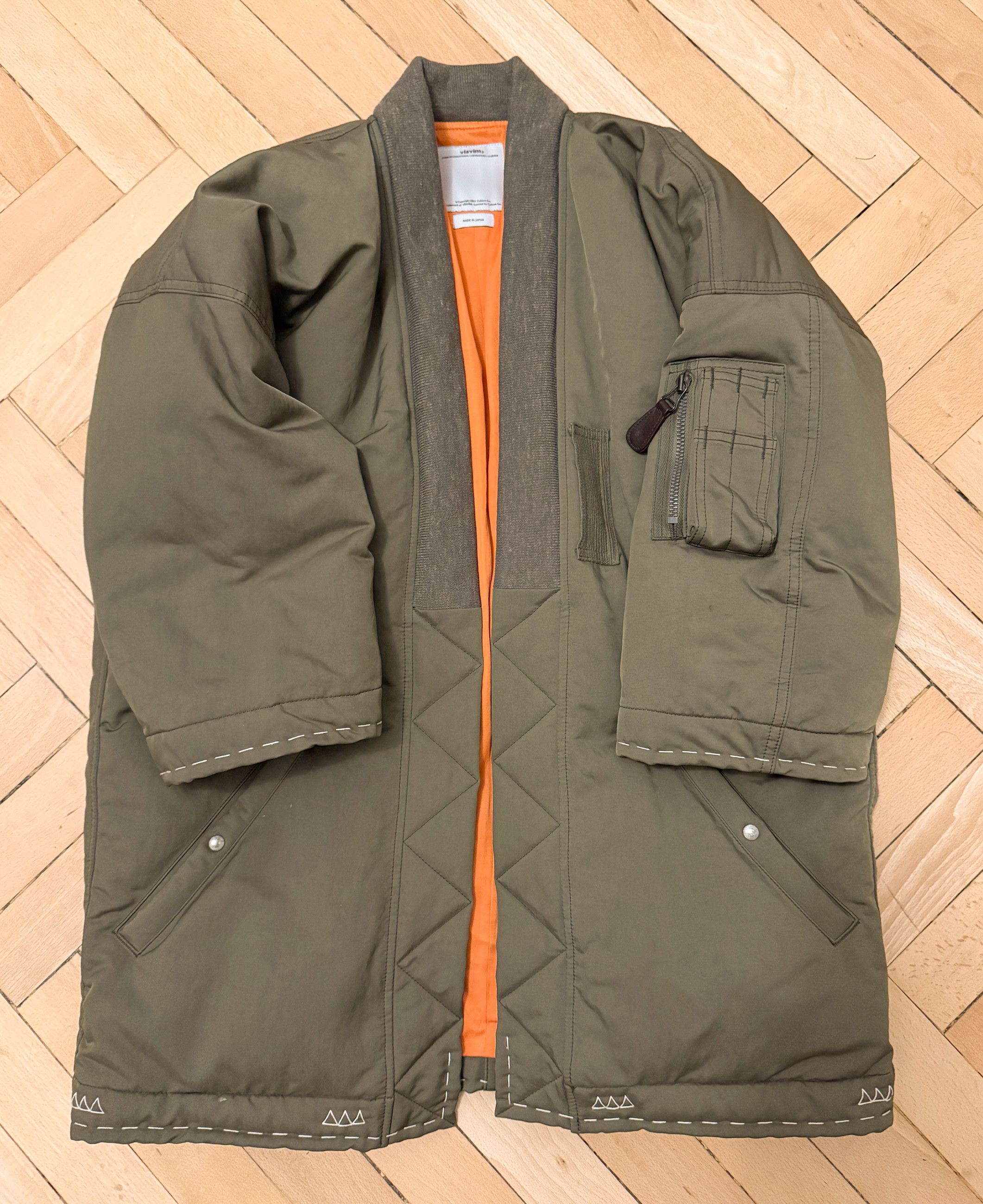 Visvim Visvim MA-1 Down Sanjuro jacket size 4 / XL RARE Size US XL / EU 56 / 4 - 2 Thumbnail