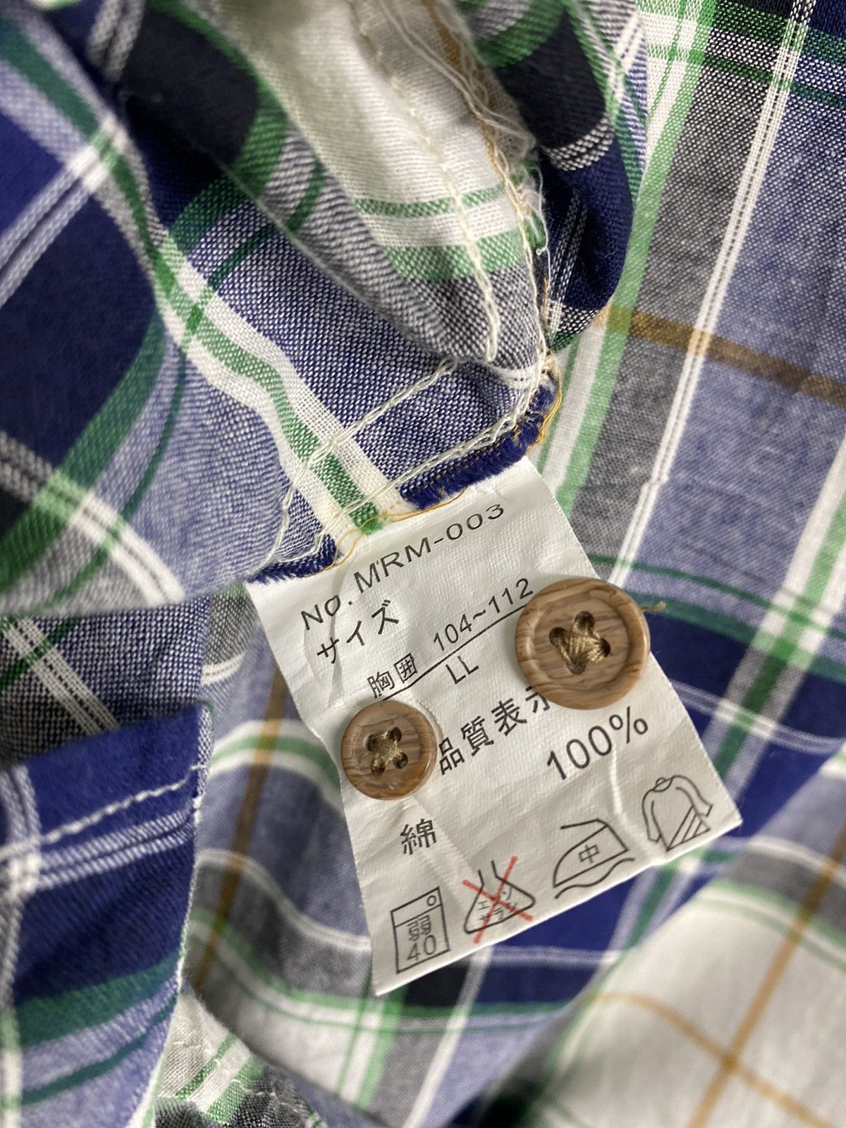 Vintage KANSAI YAMAMOTO HOMME SHIRTS BUTTON UP Size US L / EU 52-54 / 3 - 8 Thumbnail