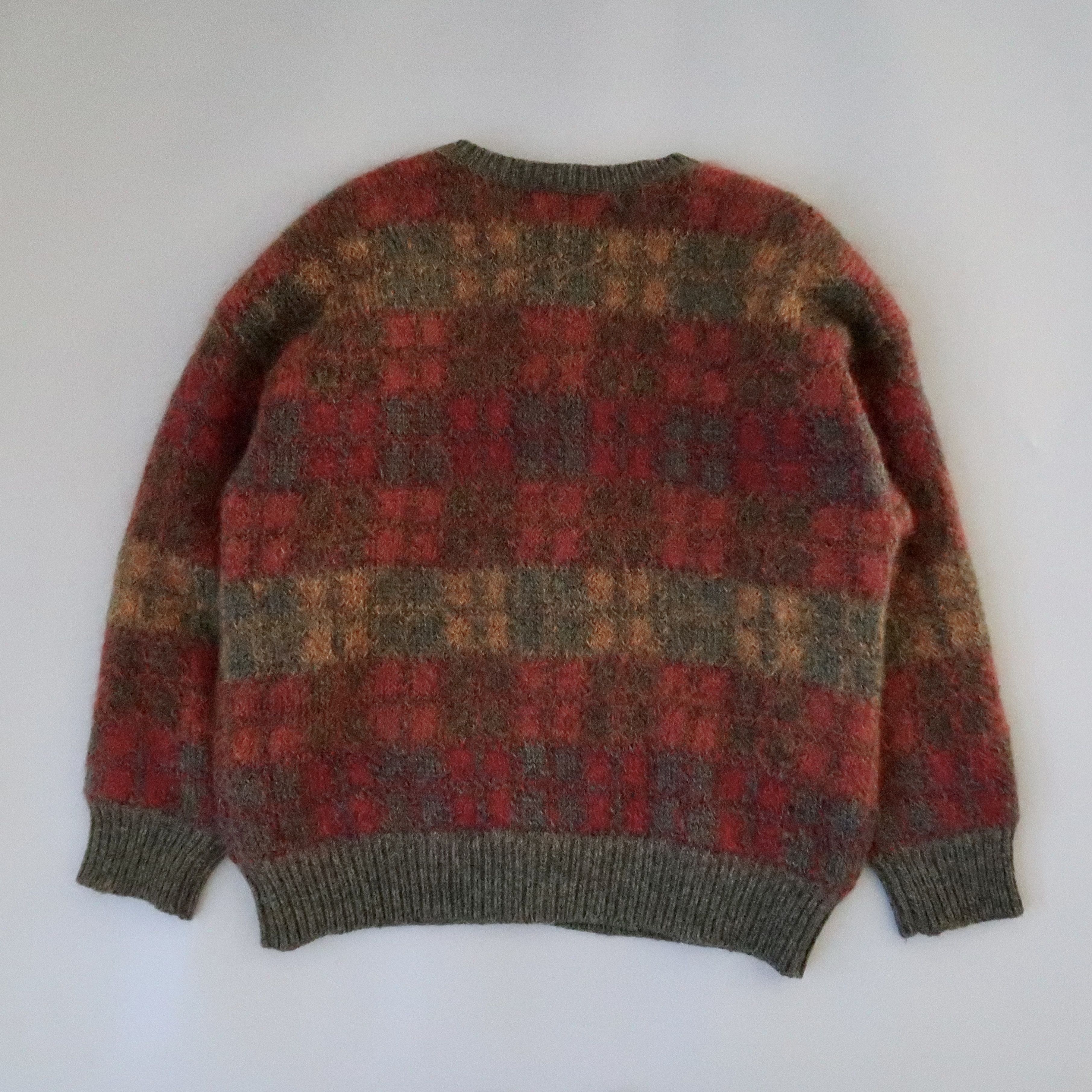 Vintage 1990s SUSAN BRISTOL nylon lined mohair-mix cardigan Size L / US 10 / IT 46 - 5 Thumbnail