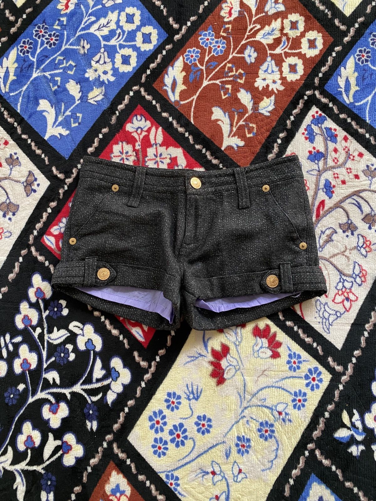 Hysteric Glamour Y2K Swordfish Hot Pants Size 28" / US 6 / IT 42 - 1 Thumbnail