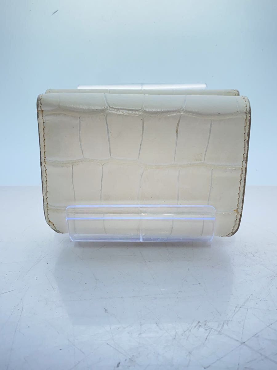 Balenciaga Balenciaga Leather Bi-Fold Wallet White Size ONE SIZE - 2 Thumbnail