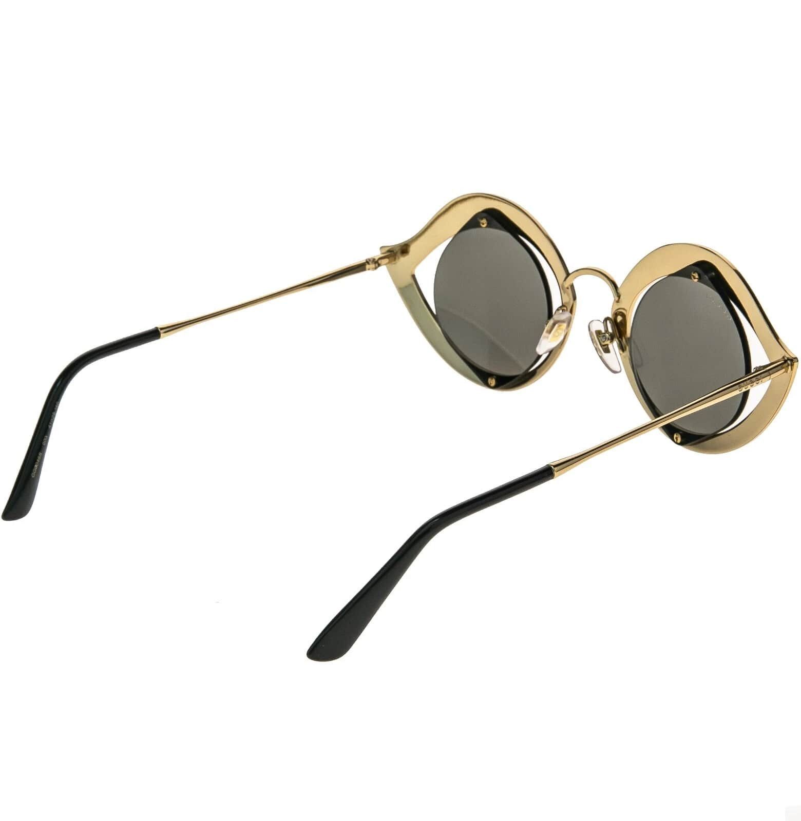 Gucci GUCCI GG0046S CRYSTAL LIPS Stud 0046 Gold Pink Silver Size ONE SIZE - 7 Thumbnail
