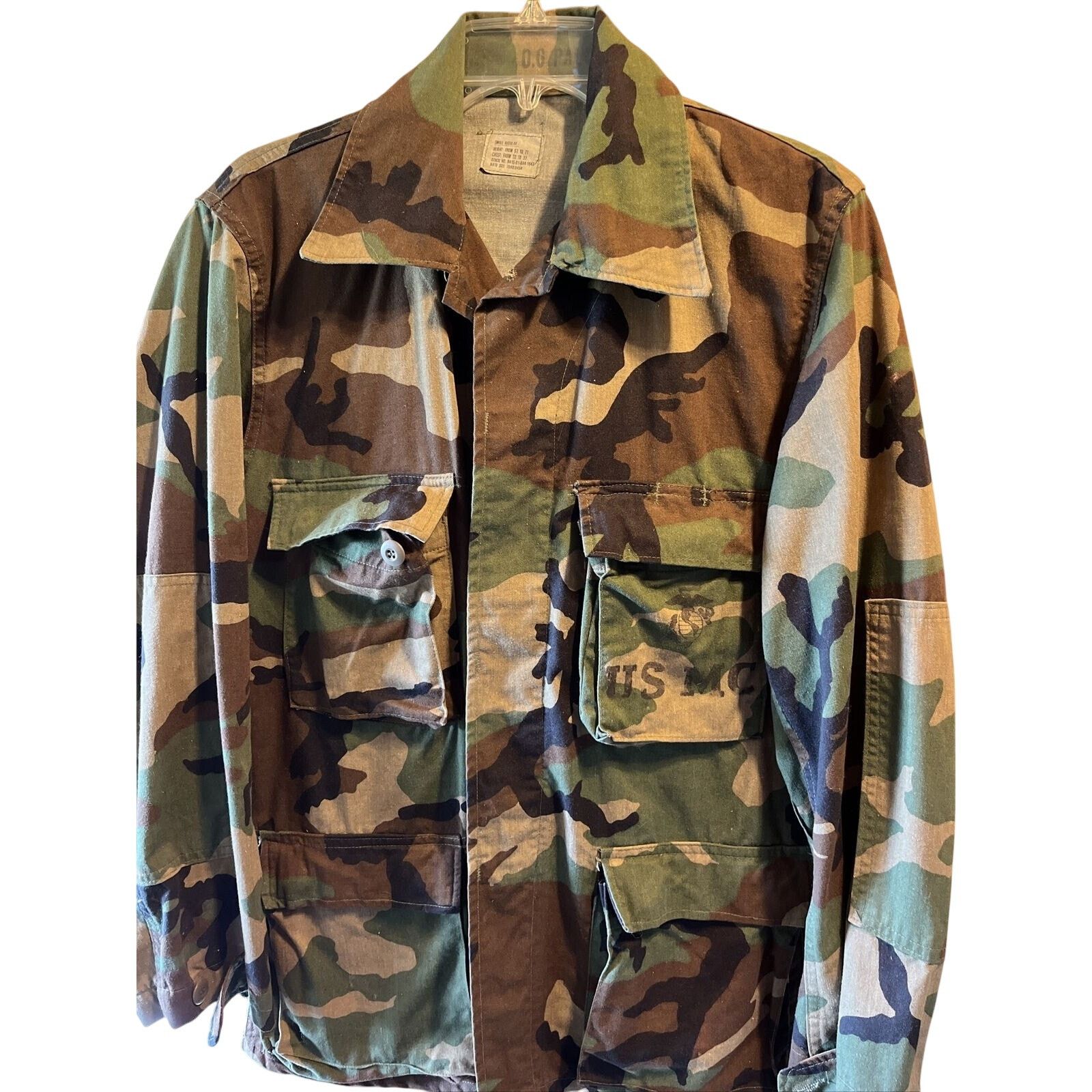 Other Vintage USMC Military Jacket Mens Small LS Missing 2 Buttons Size US S / EU 44-46 / 1 - 1 Thumbnail