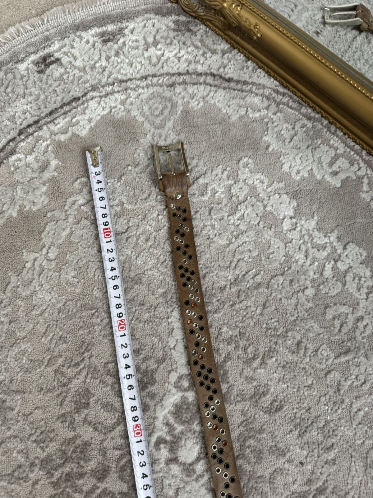 Number (N)ine Number Nine Y2K JAPANESE BELT GOTH PUNK RAVE KANYE STYLE Size ONE SIZE - 9 Thumbnail