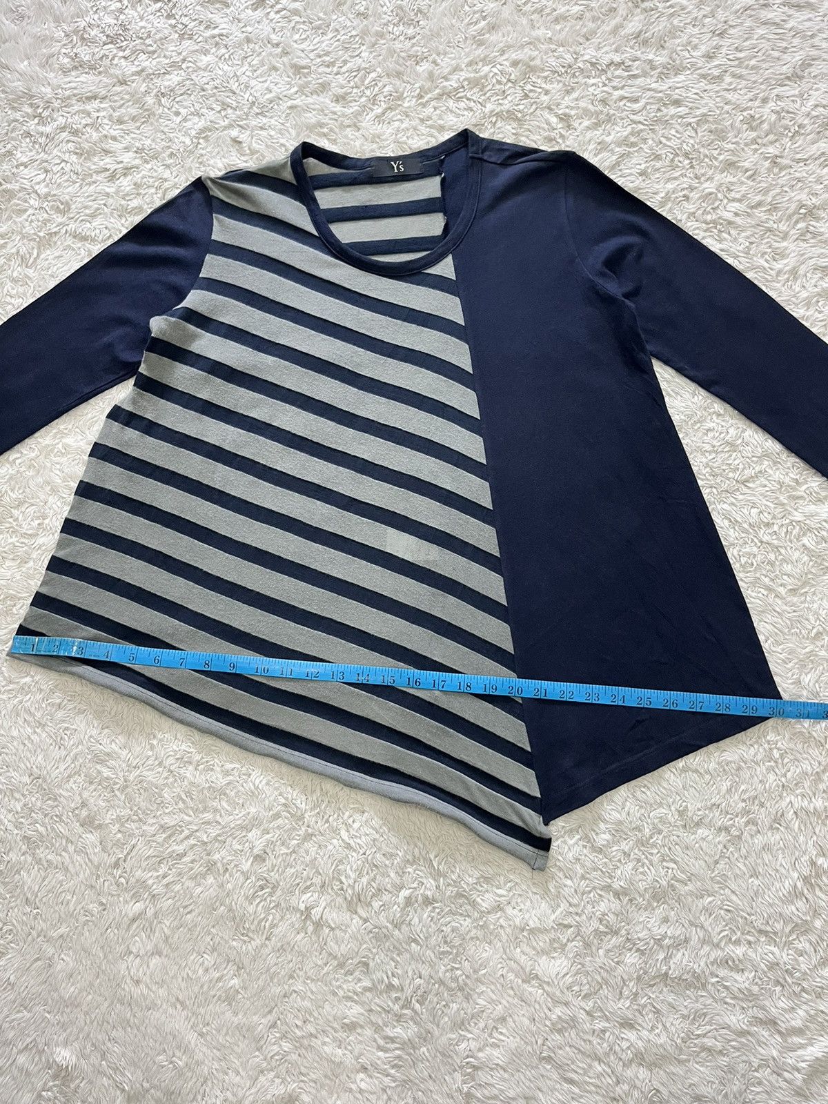 Yohji Yamamoto y's by yohyi yamamoto reconstruct asymmetrical top Size M / US 6-8 / IT 42-44 - 9 Thumbnail