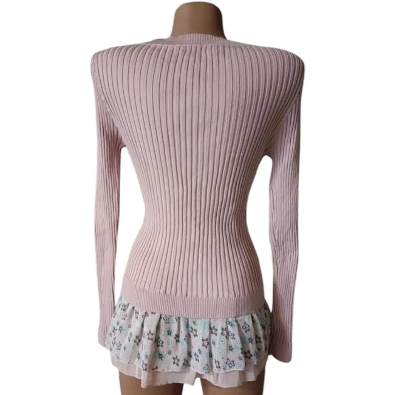 Other Baby pink cardigan sz M lolita cardigan neutral pink Size S / US 4 / IT 40 - 6 Thumbnail