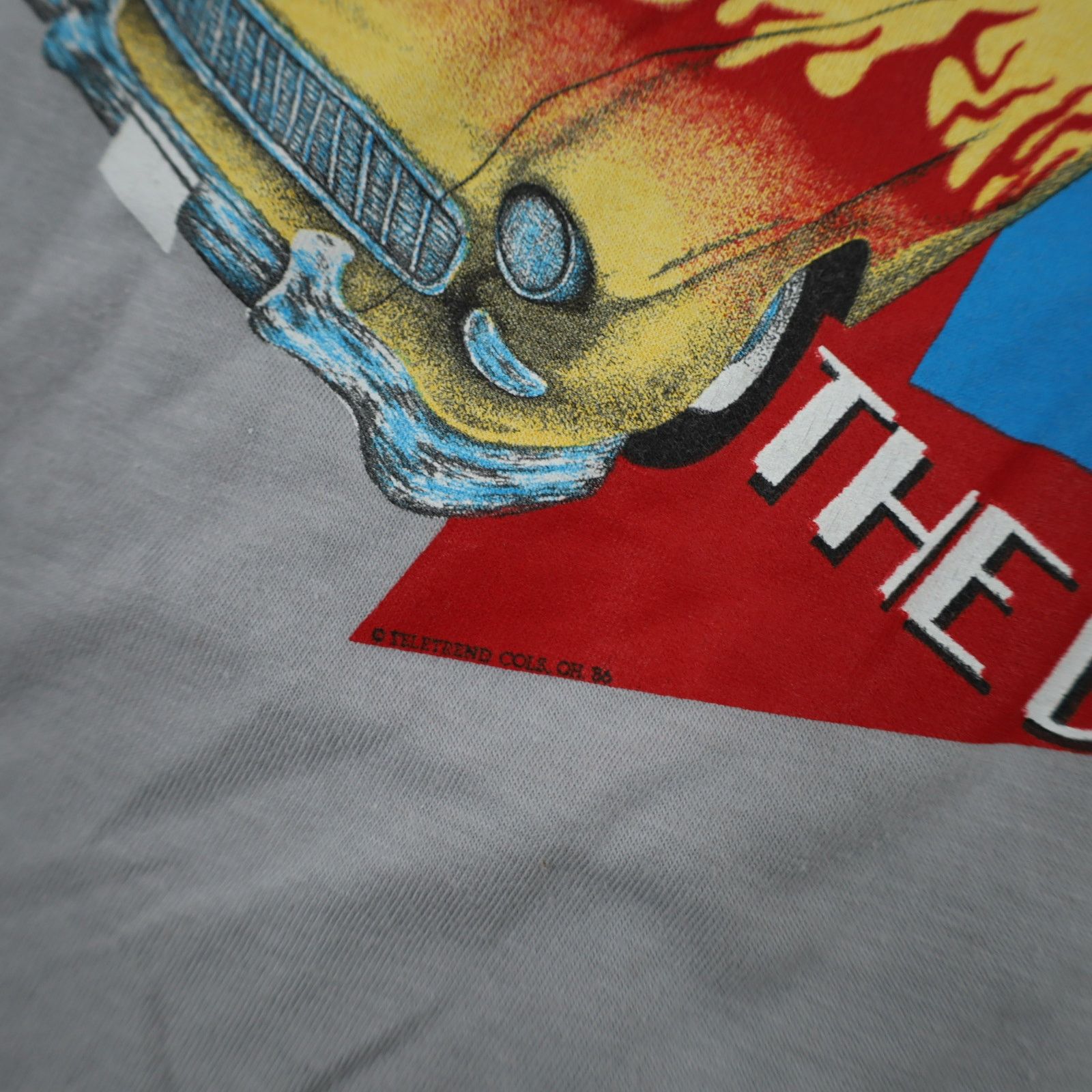 Vintage Vintage 1986 The Drive Ins Graphic Ringer T Shirt Size US L / EU 52-54 / 3 - 4 Thumbnail