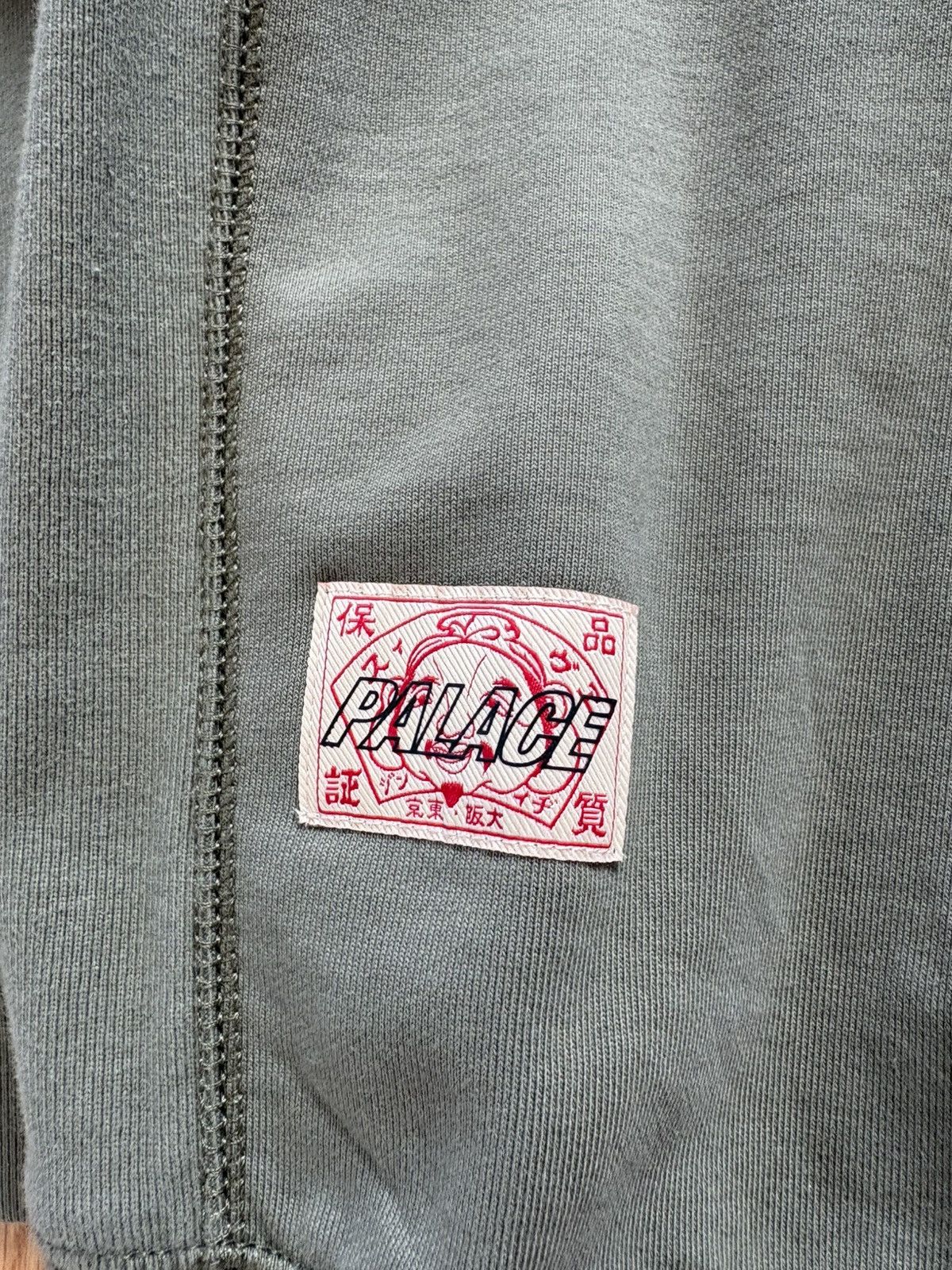 Evisu × Palace Palace Evisu Dice Full Zip Hoodie Jacket Olive Green Large Size US L / EU 52-54 / 3 - 9 Thumbnail