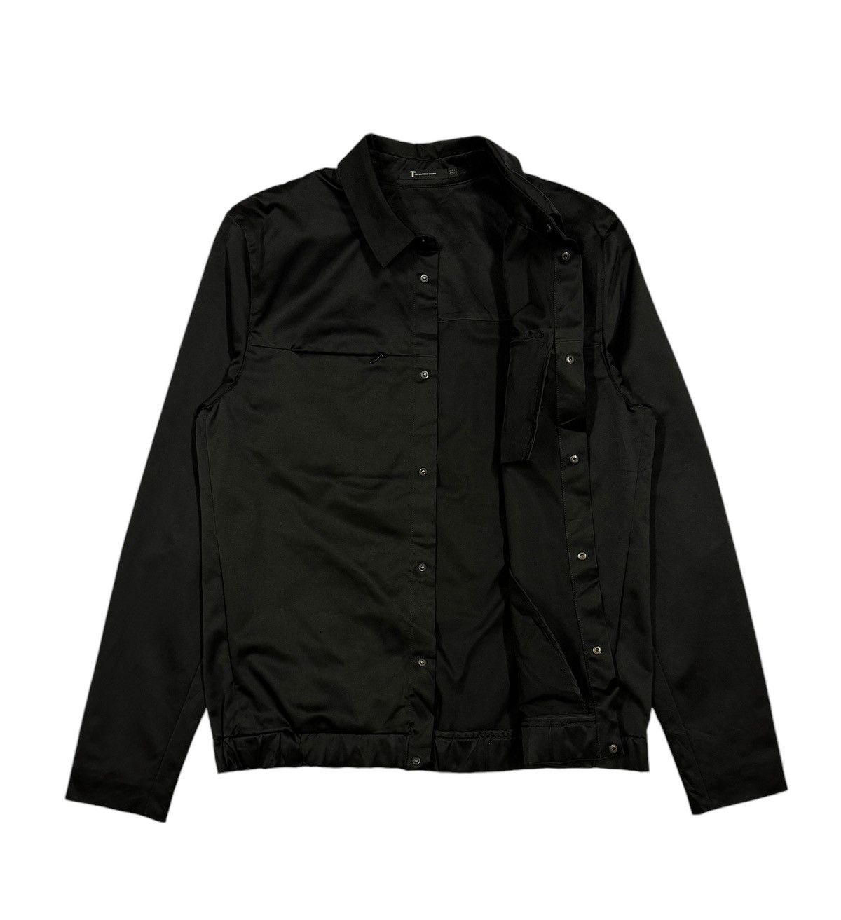 Alexander Wang Authentic🔥Alexander Wang Black Snap Shirt Jacket Size US S / EU 44-46 / 1 - 5 Thumbnail