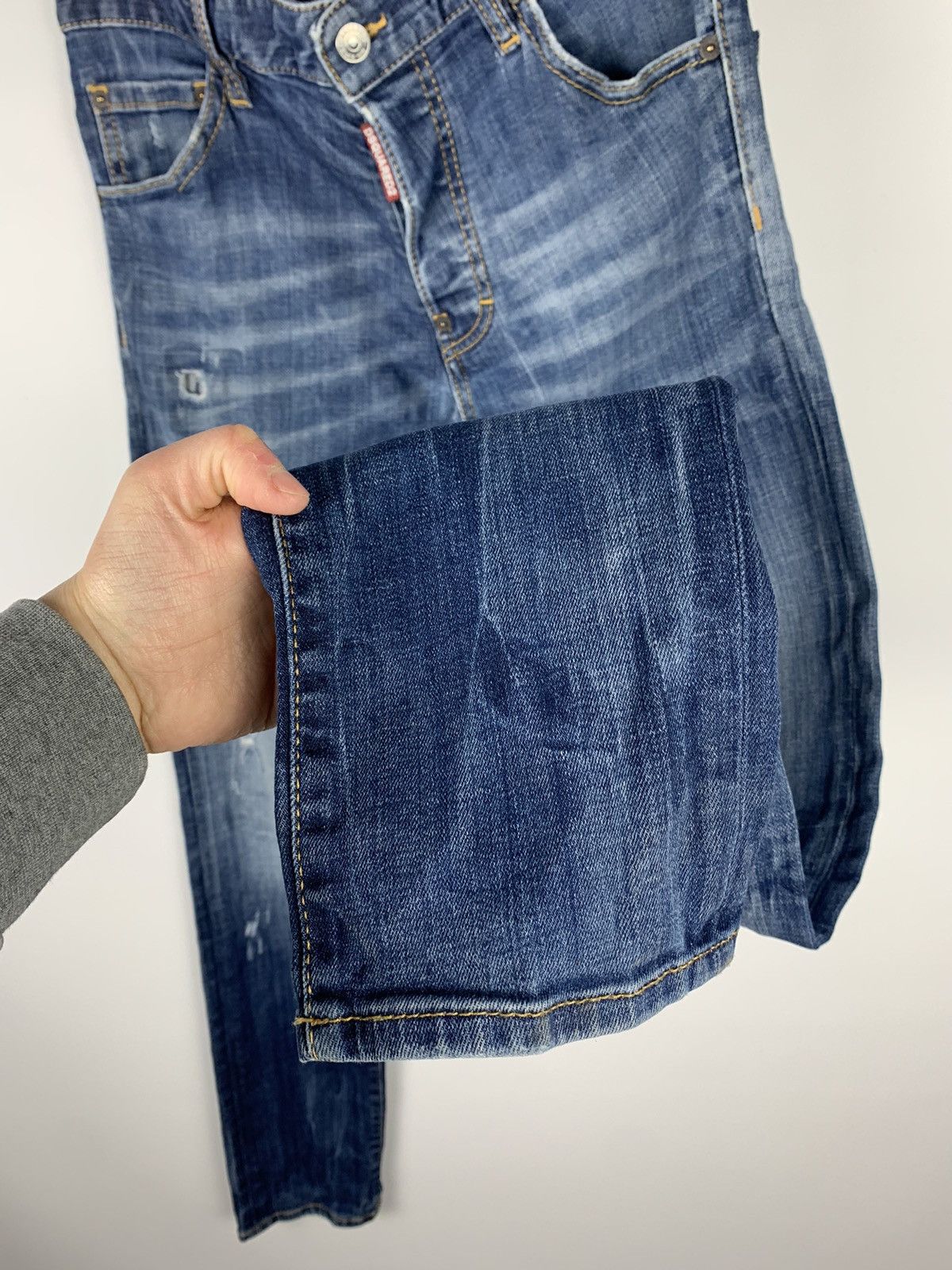 Dsquared2 Men’s Dsquared2 DSQ2 Skinny Jeans Size 46 Blue Y2K Italy Size US 30 / EU 46 - 19 Thumbnail