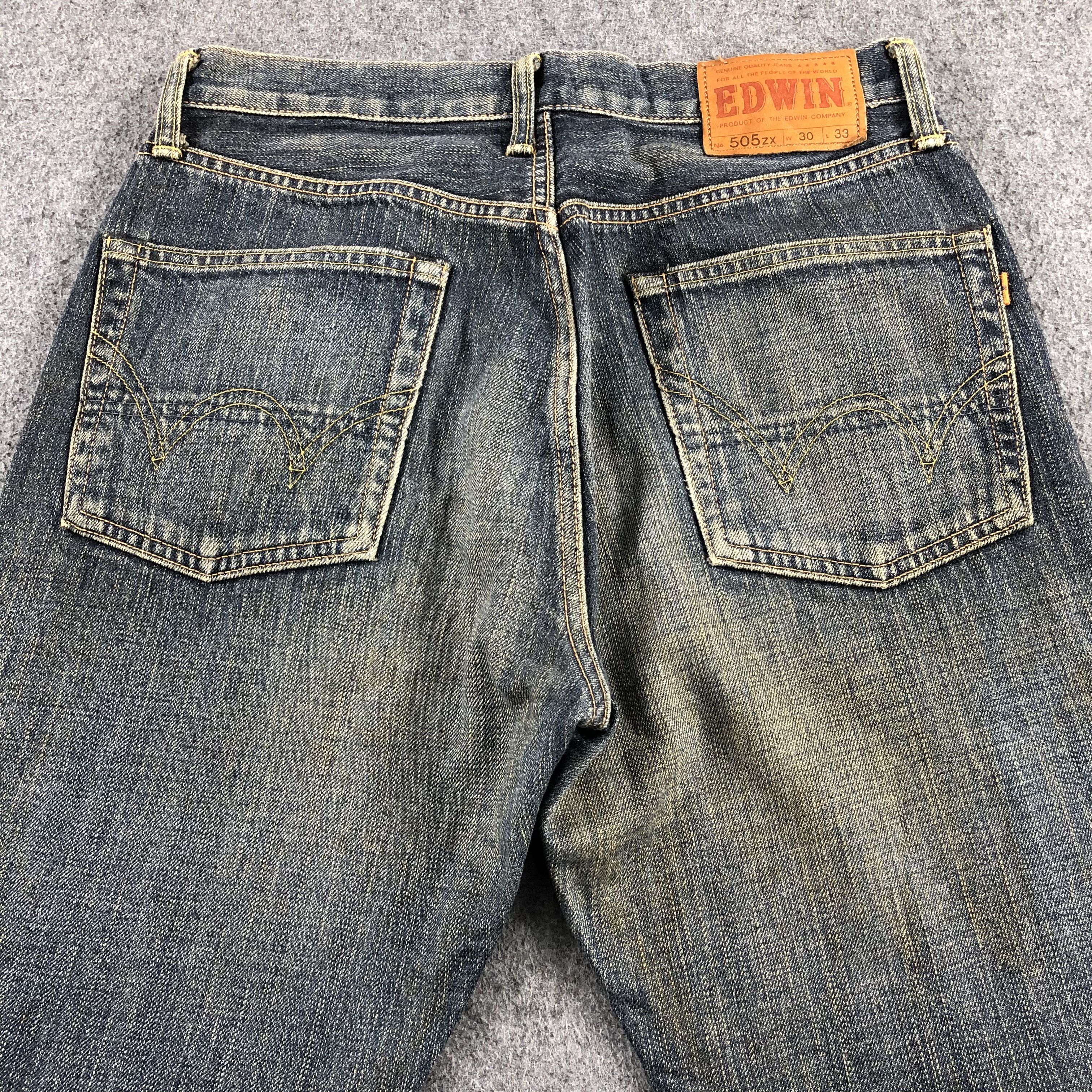 Edwin Vintage Edwin 505 Earth Tone Jeans-J1804 Size US 31 - 4 Thumbnail