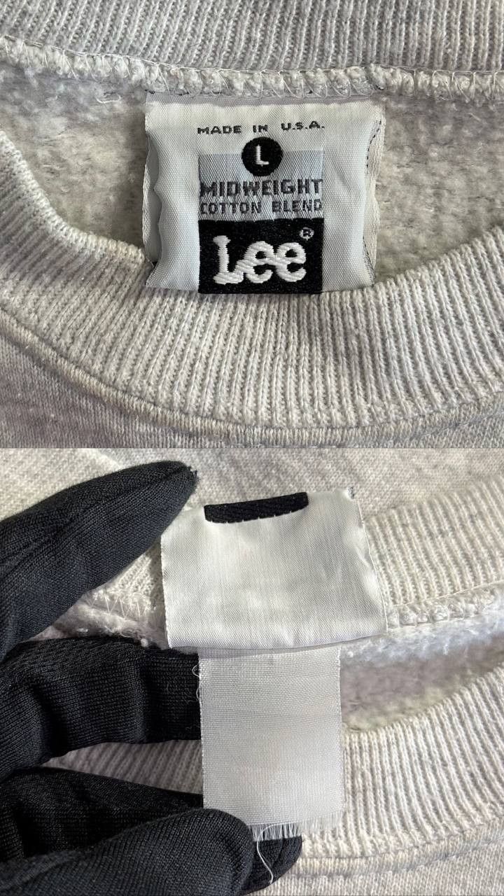Lee × Vintage Lee Vintage 1990s Davey Allison Mac Tools Heather Sweatshirt Size US L / EU 52-54 / 3 - 9 Thumbnail