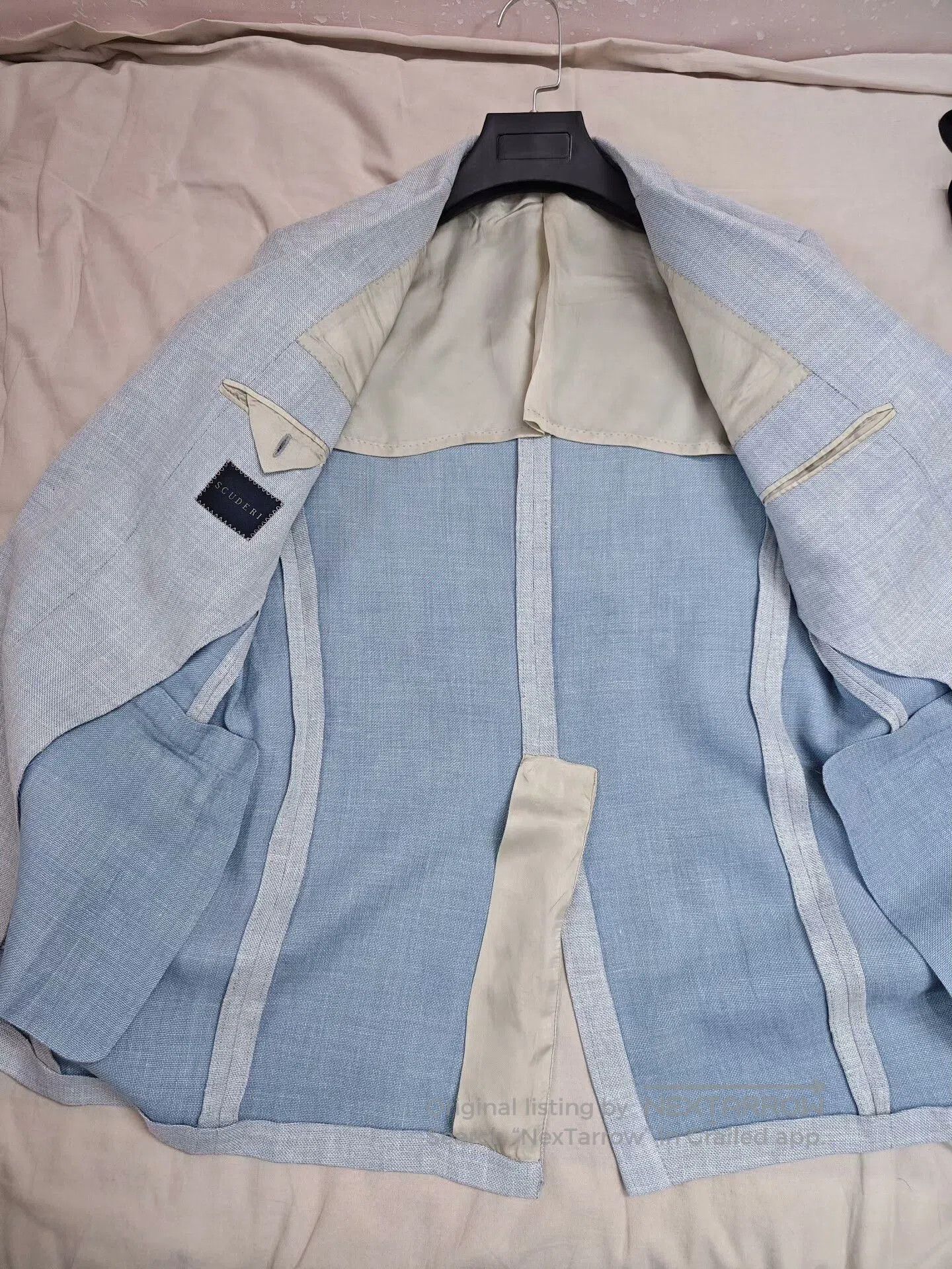 Calugi e Gianelli Italian Linen Wool Blend Sport Coat. Size US M / EU 48-50 / 2 - 6 Thumbnail