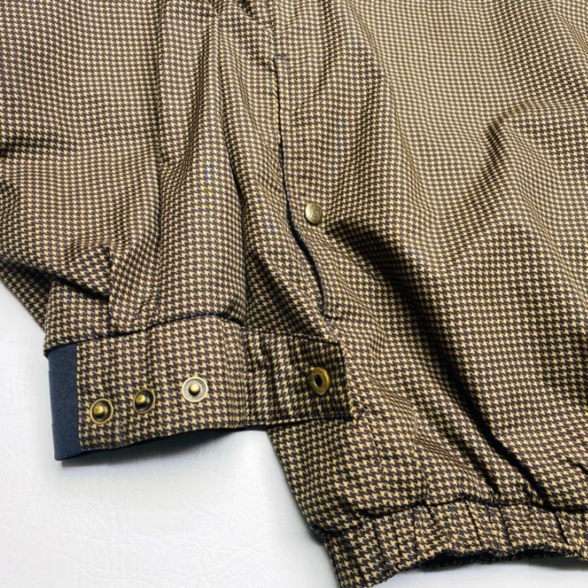 Footjoy FootJoy DryJoys Jacket Mens XL Houndstooth Golf Rain Waterproof Pullover 8035 Size US XL / EU 56 / 4 - 3 Thumbnail