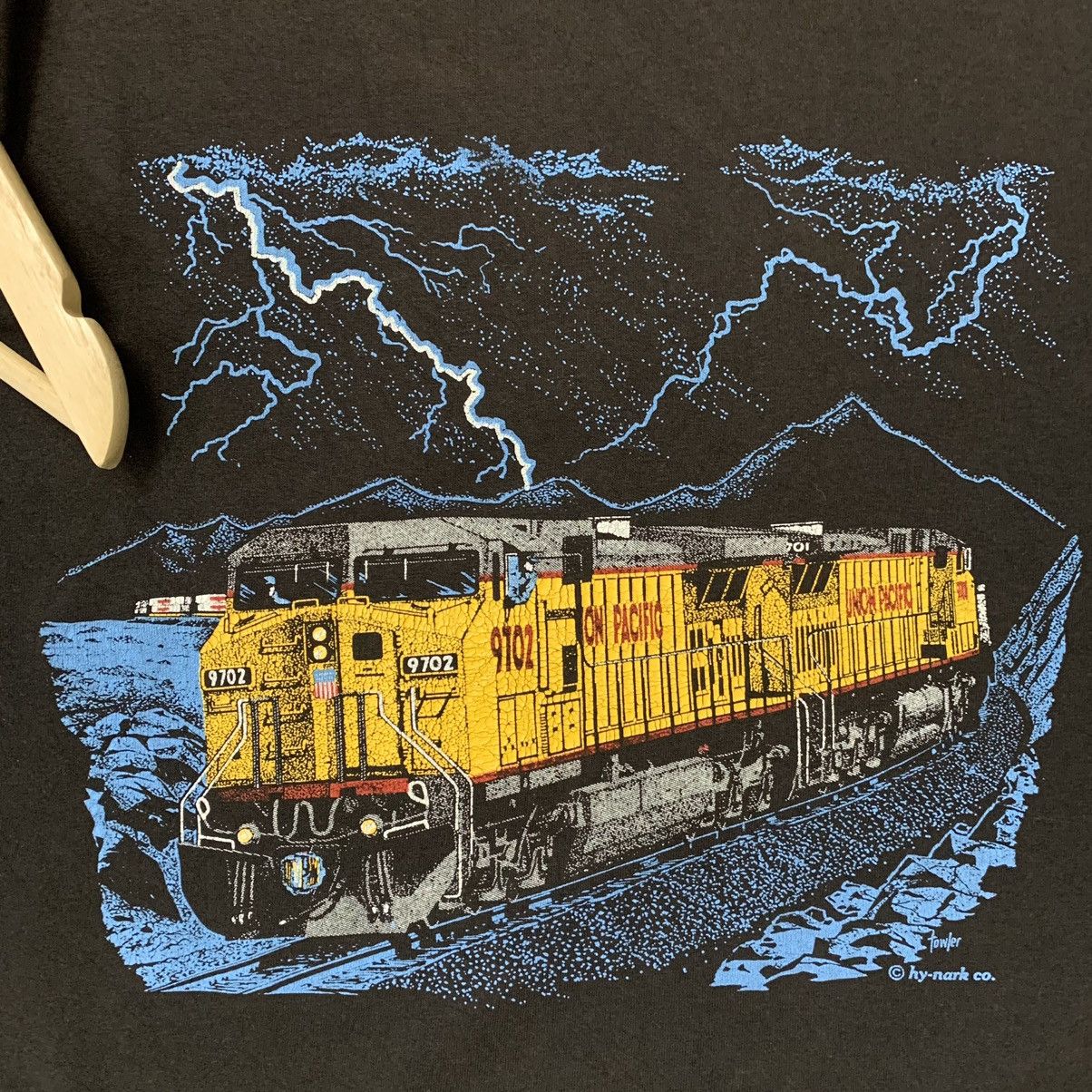 Lee × Vintage THUNDER TRAIN VTG Size US XL / EU 56 / 4 - 5 Thumbnail
