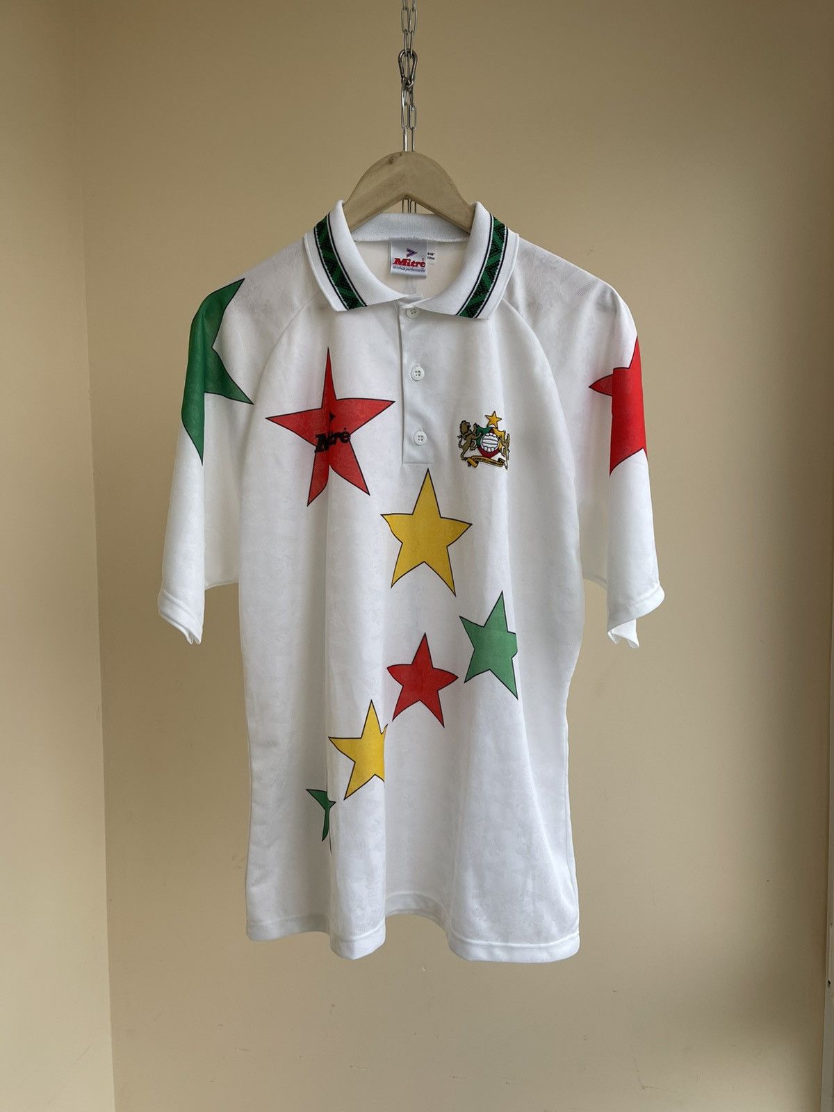 カメルーン代表　94年　アウェイユニフォーム　mitre Vintage Cameroon Away Football Jersey Mitre 1994 1995 Vintage 90s