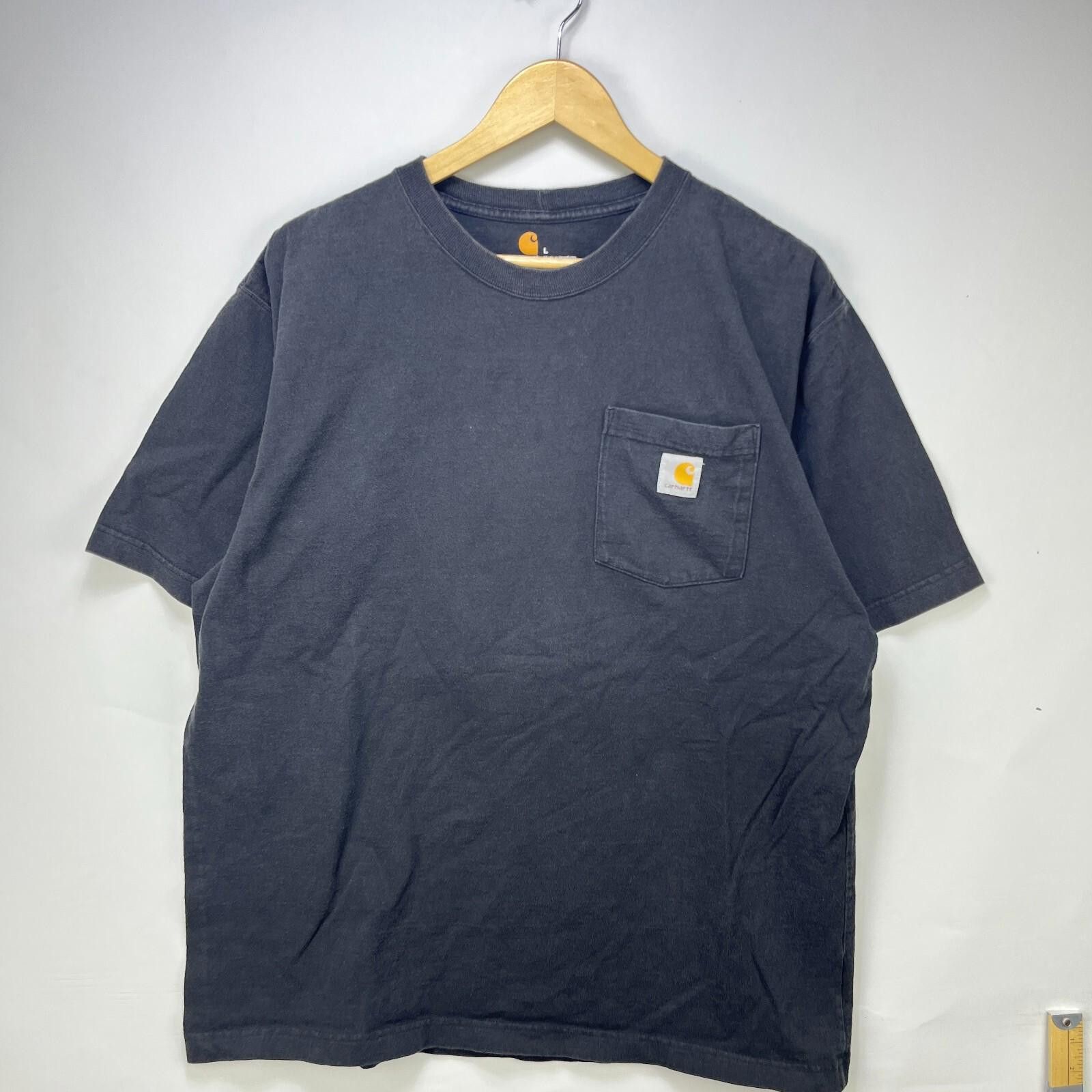 Carhartt Vintage Carhartt Sun Faded Black Pocket T-Shirt Large Size US L / EU 52-54 / 3 - 1 Thumbnail