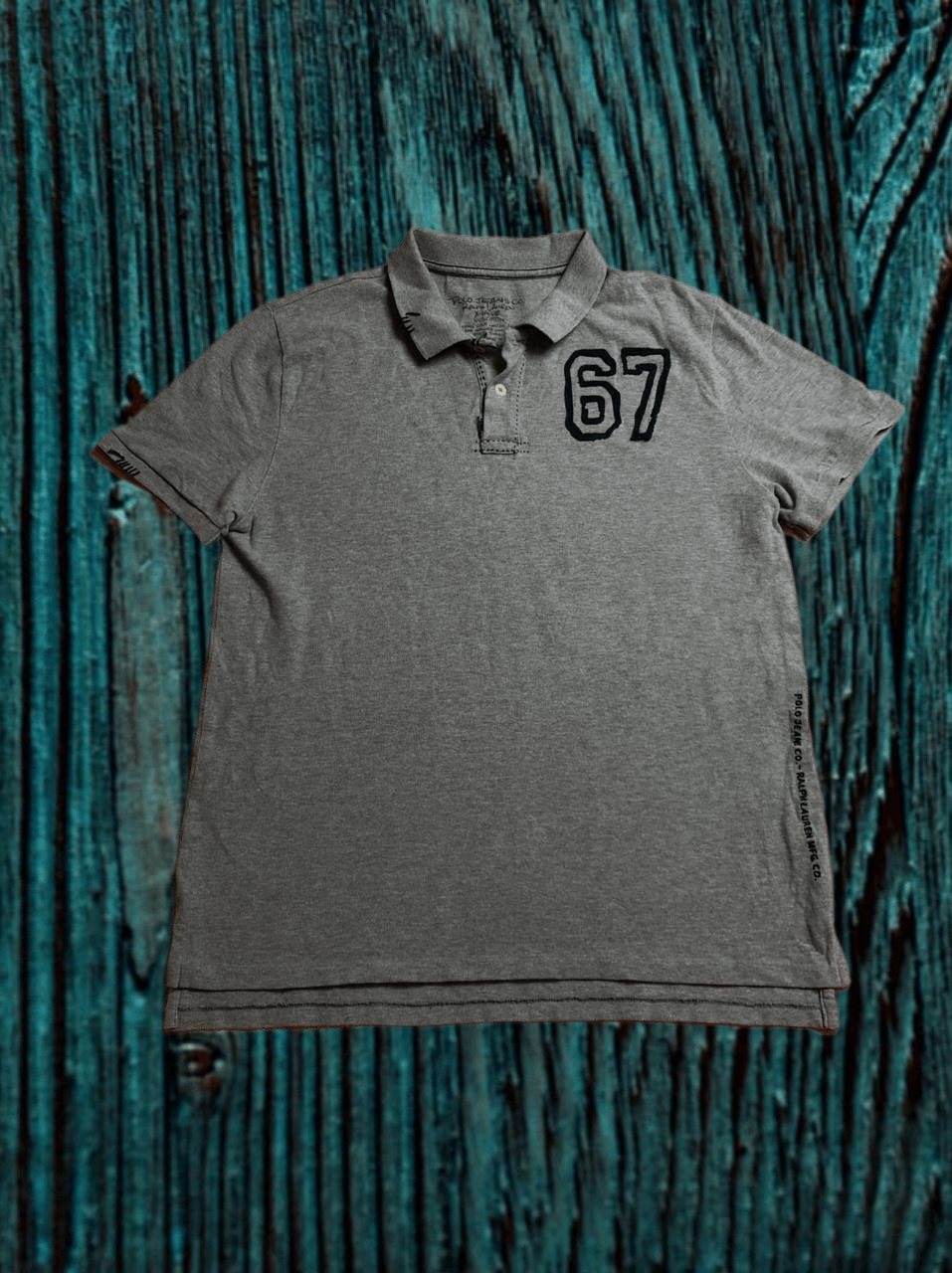 Polo Ralph Lauren Polo Jeans Co. Ralph Lauren POLO Grey Short Sleeve Size US XL / EU 56 / 4 - 1 Thumbnail
