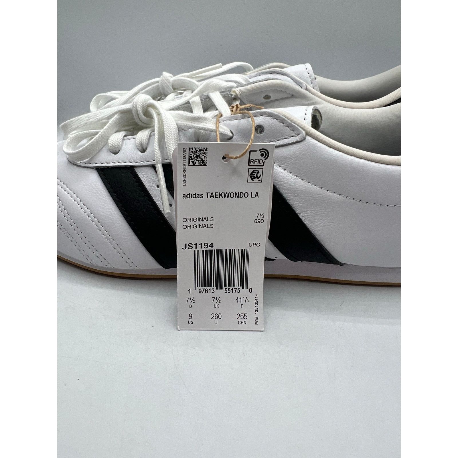 Adidas Adidas Taekwondo lace “White Black Gum” size 9 women’s Size US 9 / IT 39 - 6 Thumbnail