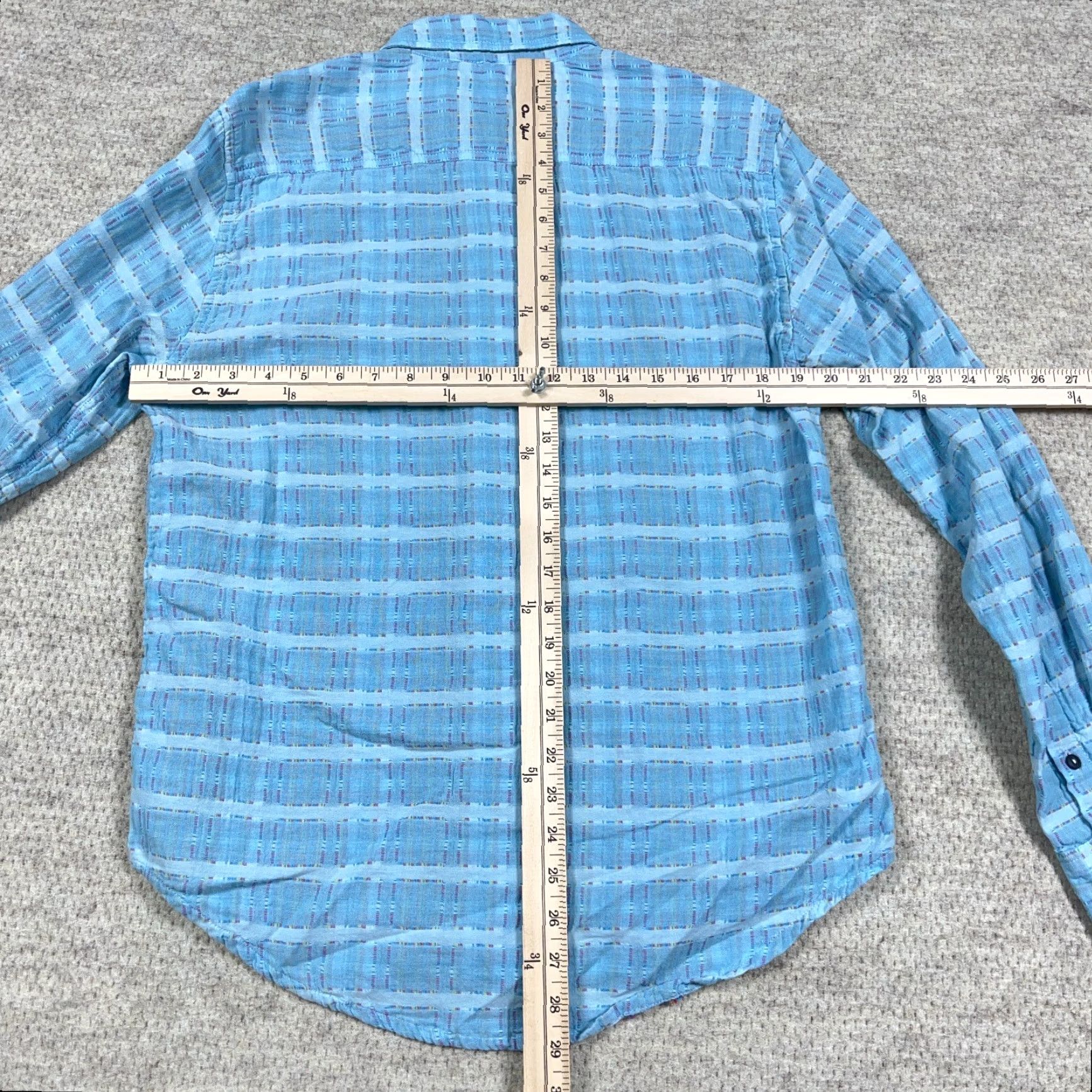 Carbon2Cobalt Carbon 2 Cobalt Shirt Men S Blue Plaid Button-Up Cam P Flannel Lot Of 2 Size US S / EU 44-46 / 1 - 6 Thumbnail