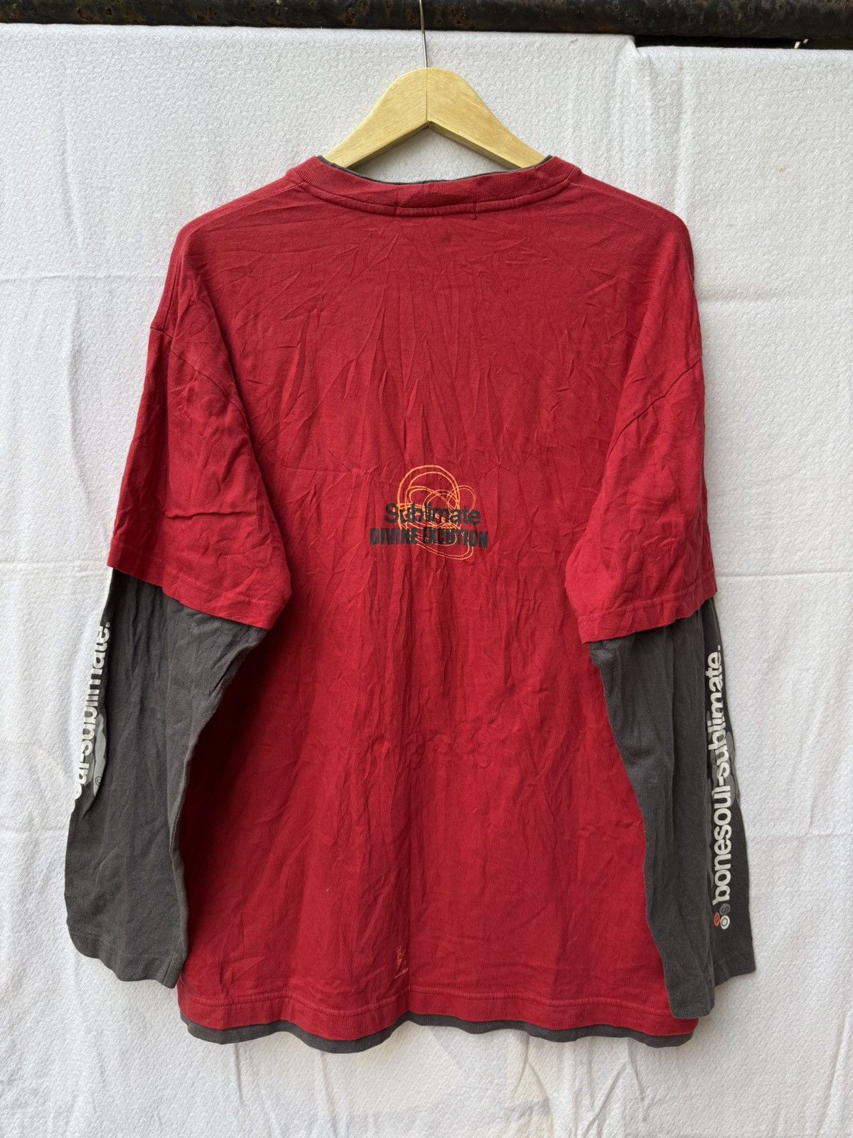 Japanese Brand B-one soul double layer longsleeve Size US XL / EU 56 / 4 - 3 Thumbnail