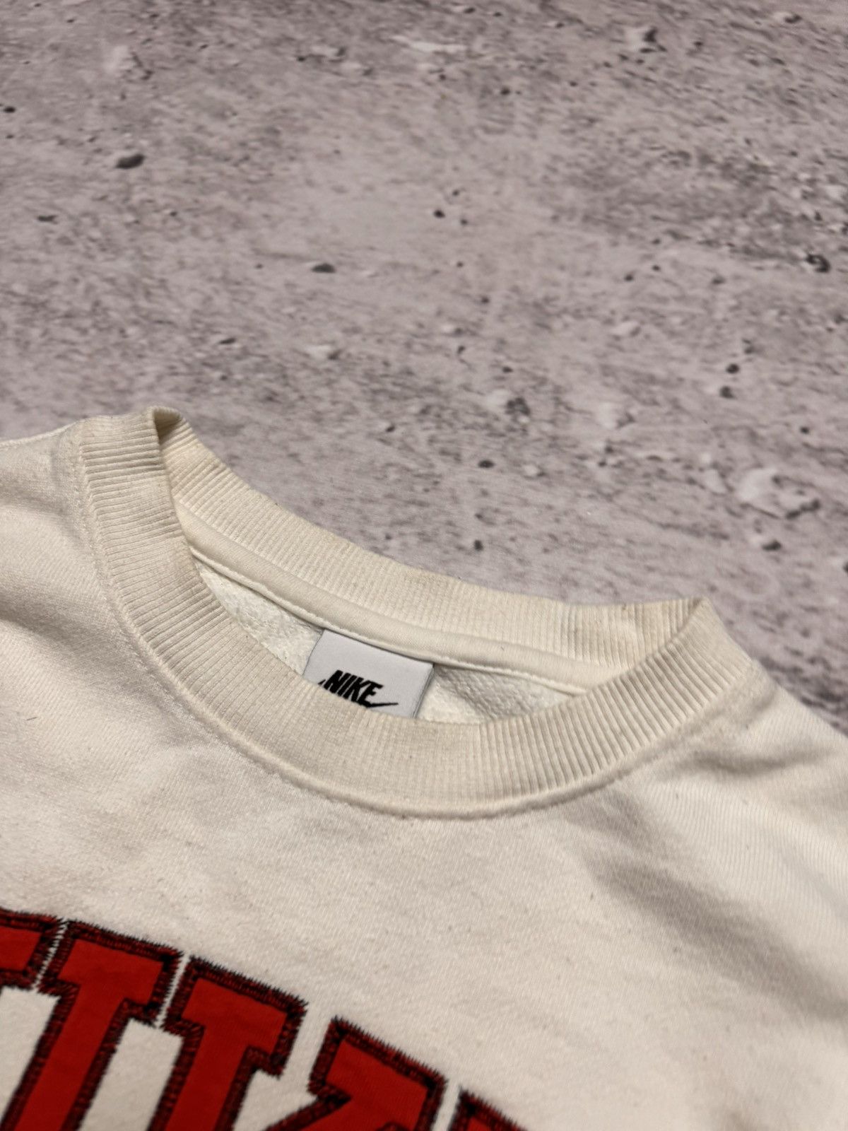 Nike × Vintage NIKE VINTAGE CENTER LOGO OVERSIZE BOXY SWEATSHIRT Size US M / EU 48-50 / 2 - 5 Thumbnail