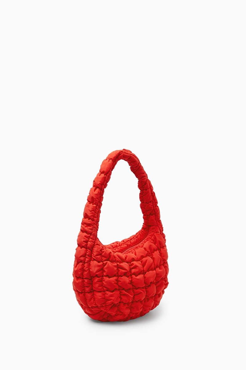 Cos Cos Black quilted cloud mini shoulder bag Size ONE SIZE - 2 Thumbnail