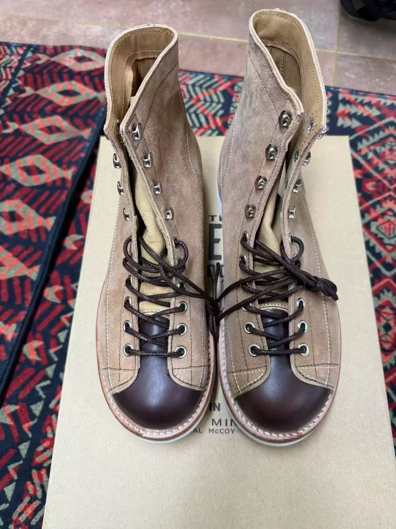 The Real McCoy's The Real Mccoys Horsehide Monkey Boots Original
