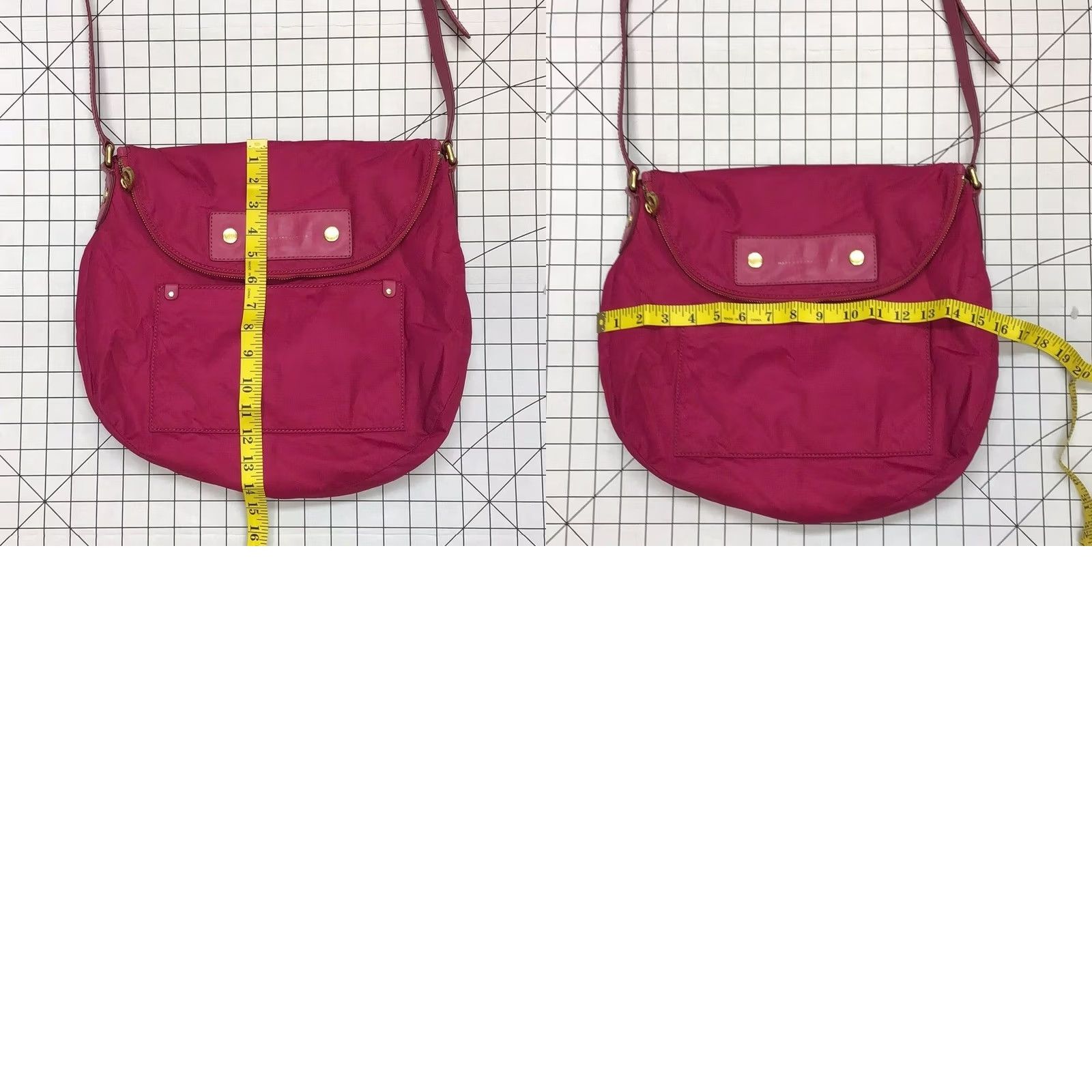 Marc by Marc Jacobs Marc by Marc Jacobs New York Bag Crossbody Women Bright Pink Gold Neon pink 1389 Size ONE SIZE - 8 Thumbnail