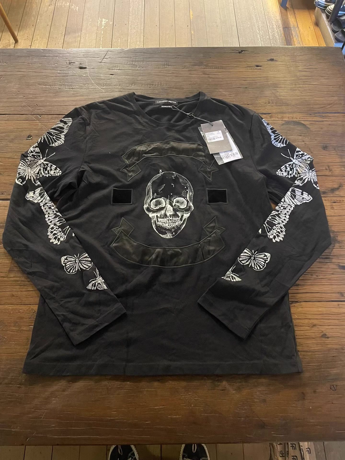 Alexander McQueen Alexander McQueen 16FW black men’s long‑sleeve Ｑ25 Size US M / EU 48-50 / 2 - 2 Thumbnail