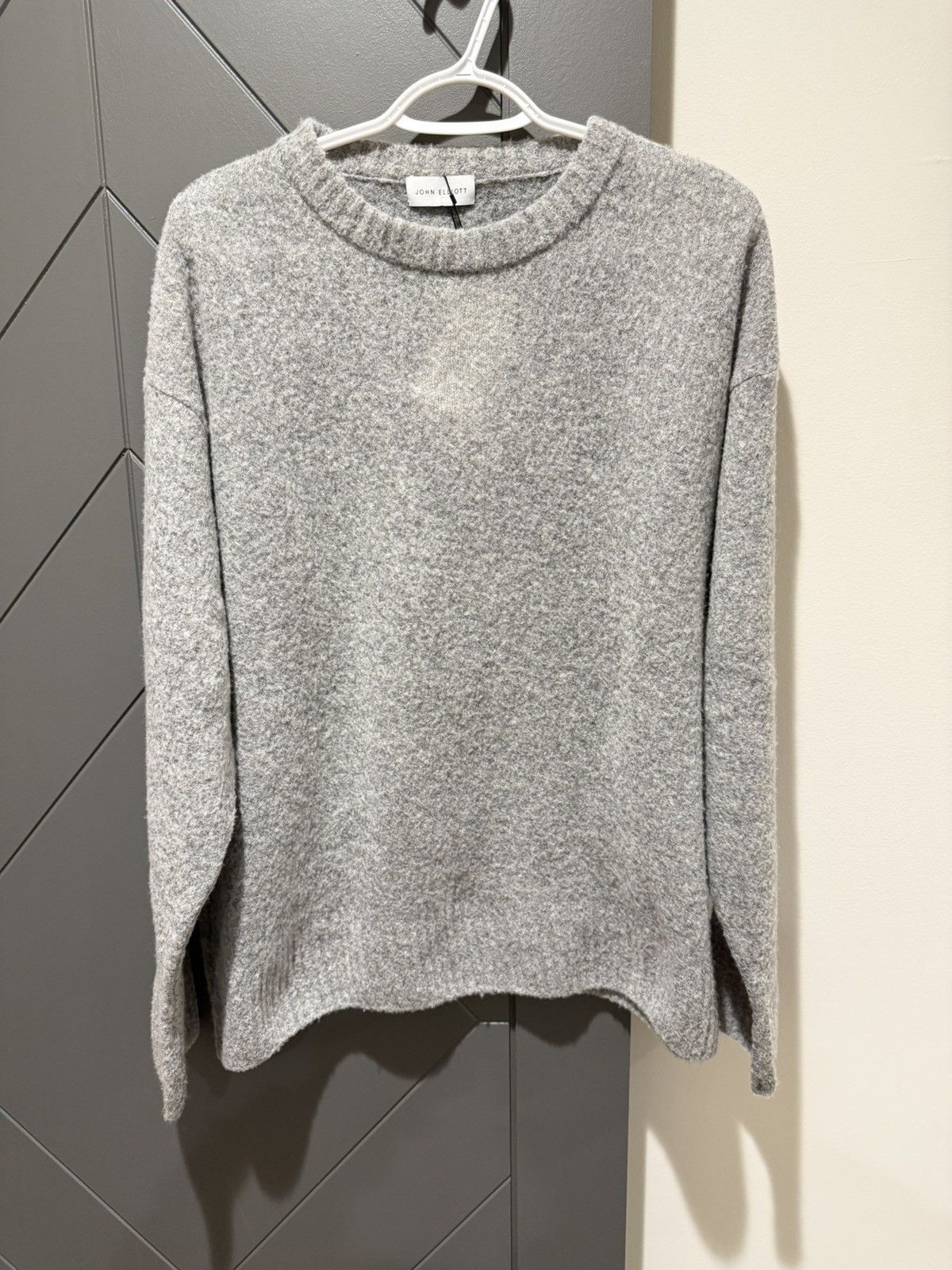 John Elliott Wool Powder Knit Crewneck Size US M / EU 48-50 / 2 - 1 Thumbnail